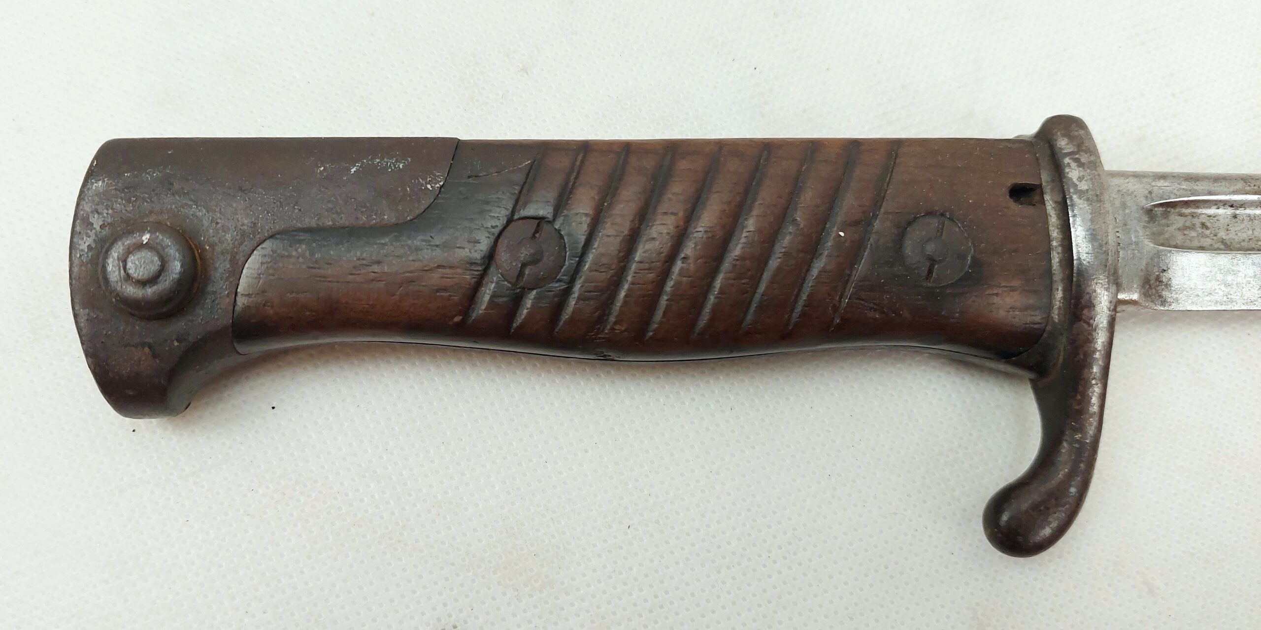 WW1 German Gew98 First Pattern Mauser Bayonet Dated 1907 with Scabbard - Image 10
