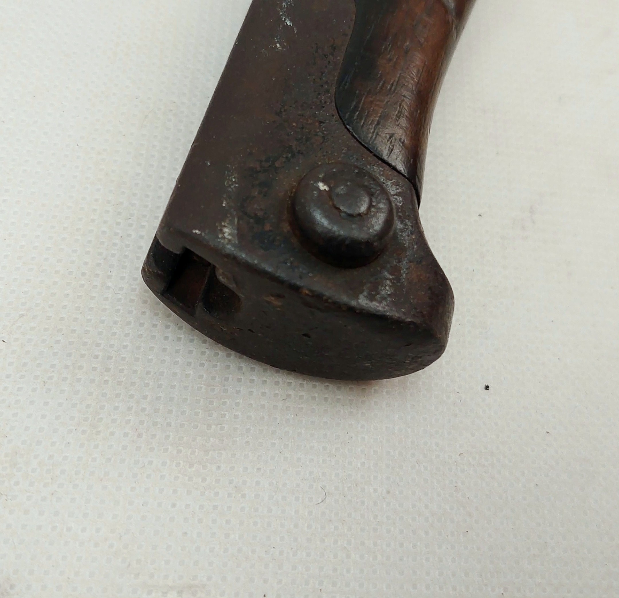 WW1 German Gew98 First Pattern Mauser Bayonet Dated 1907 with Scabbard - Image 9