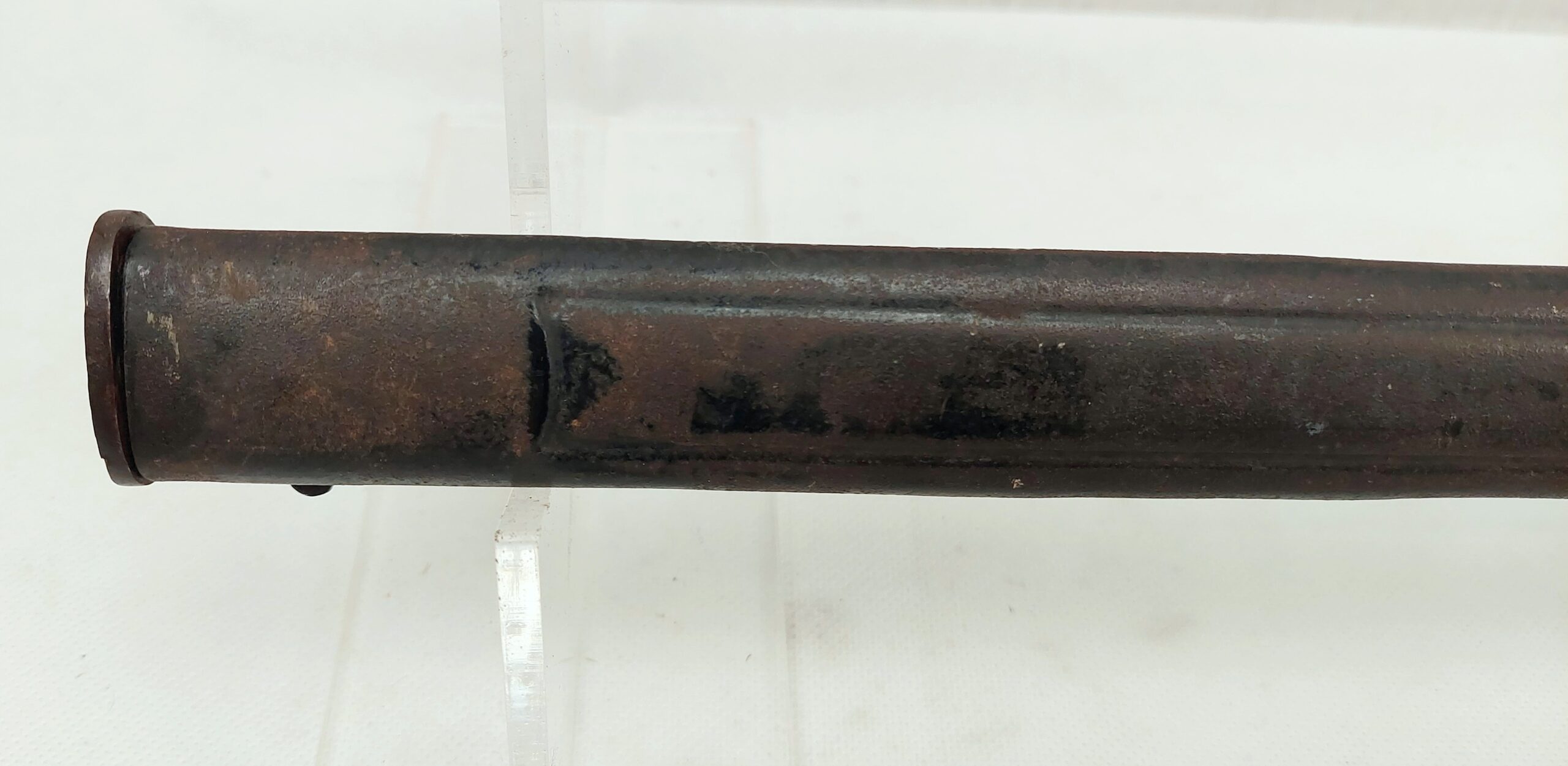 WW1 German Gew98 First Pattern Mauser Bayonet Dated 1907 with Scabbard - Image 8