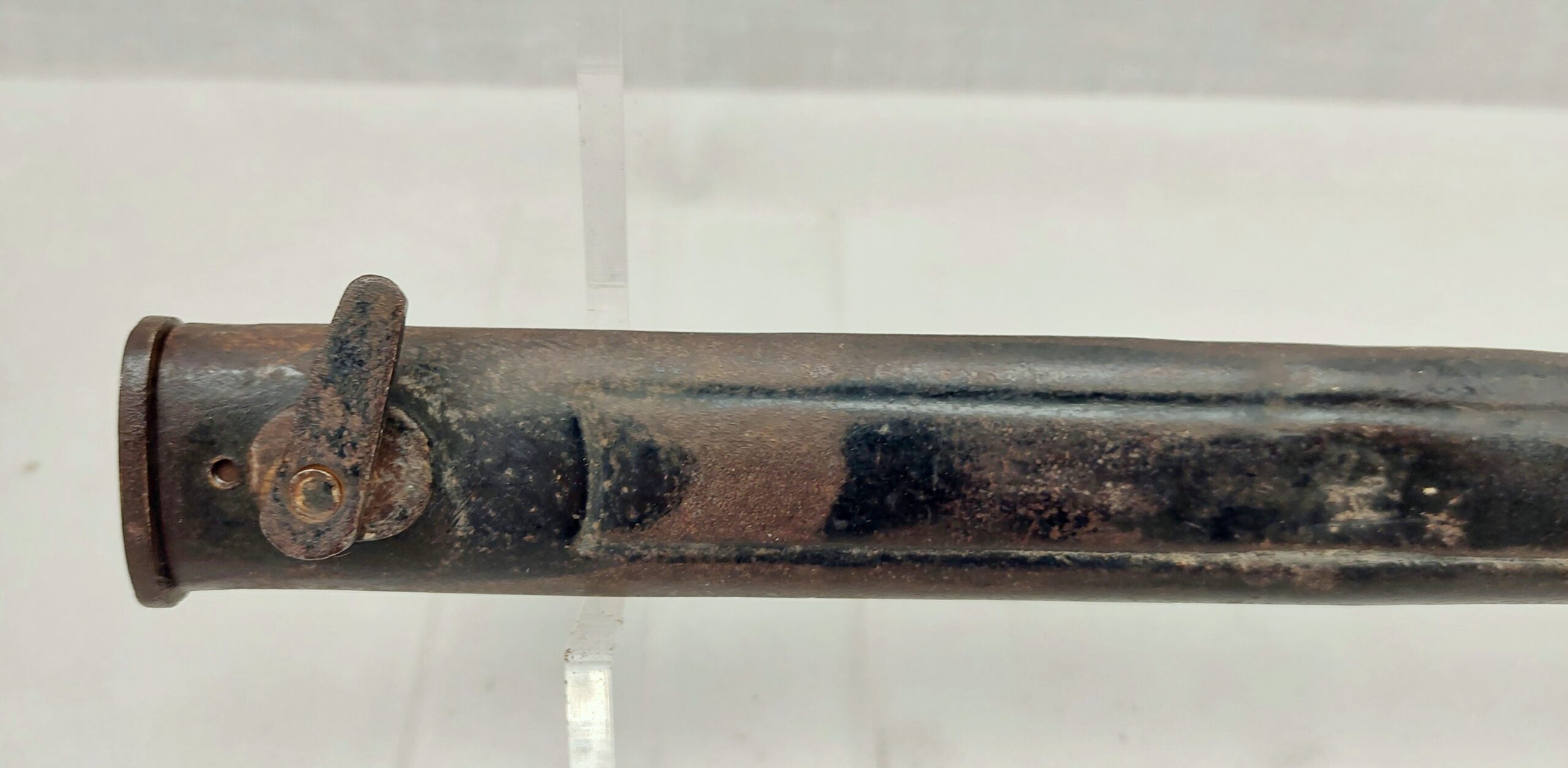 WW1 German Gew98 First Pattern Mauser Bayonet Dated 1907 with Scabbard - Image 5