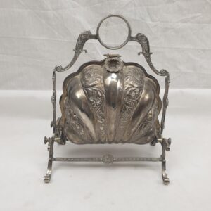 Victorian Silver Plate Double Bun Warmer
