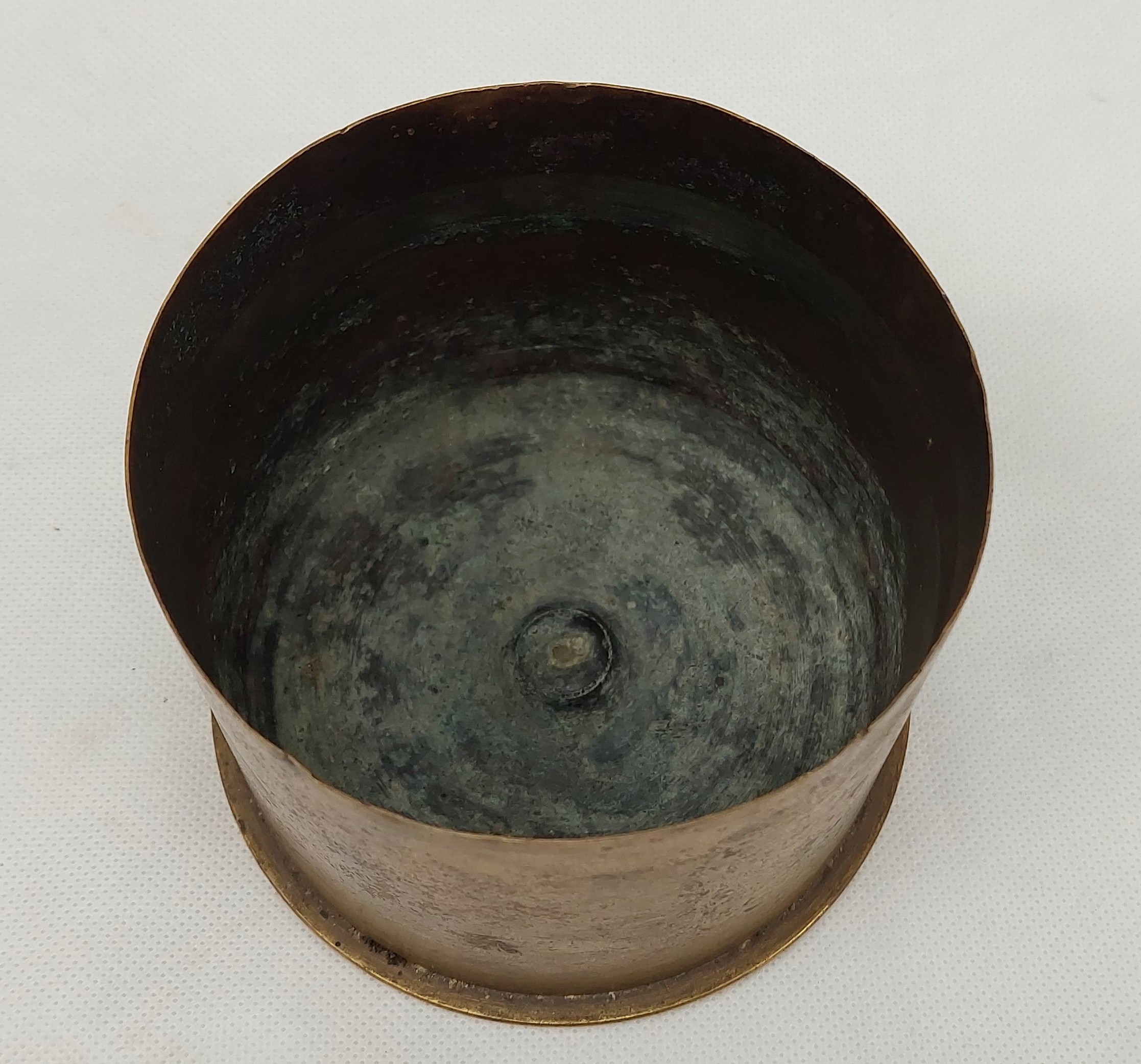 WW1 German 1915 11cm Howitzer Shell Case - Image 5