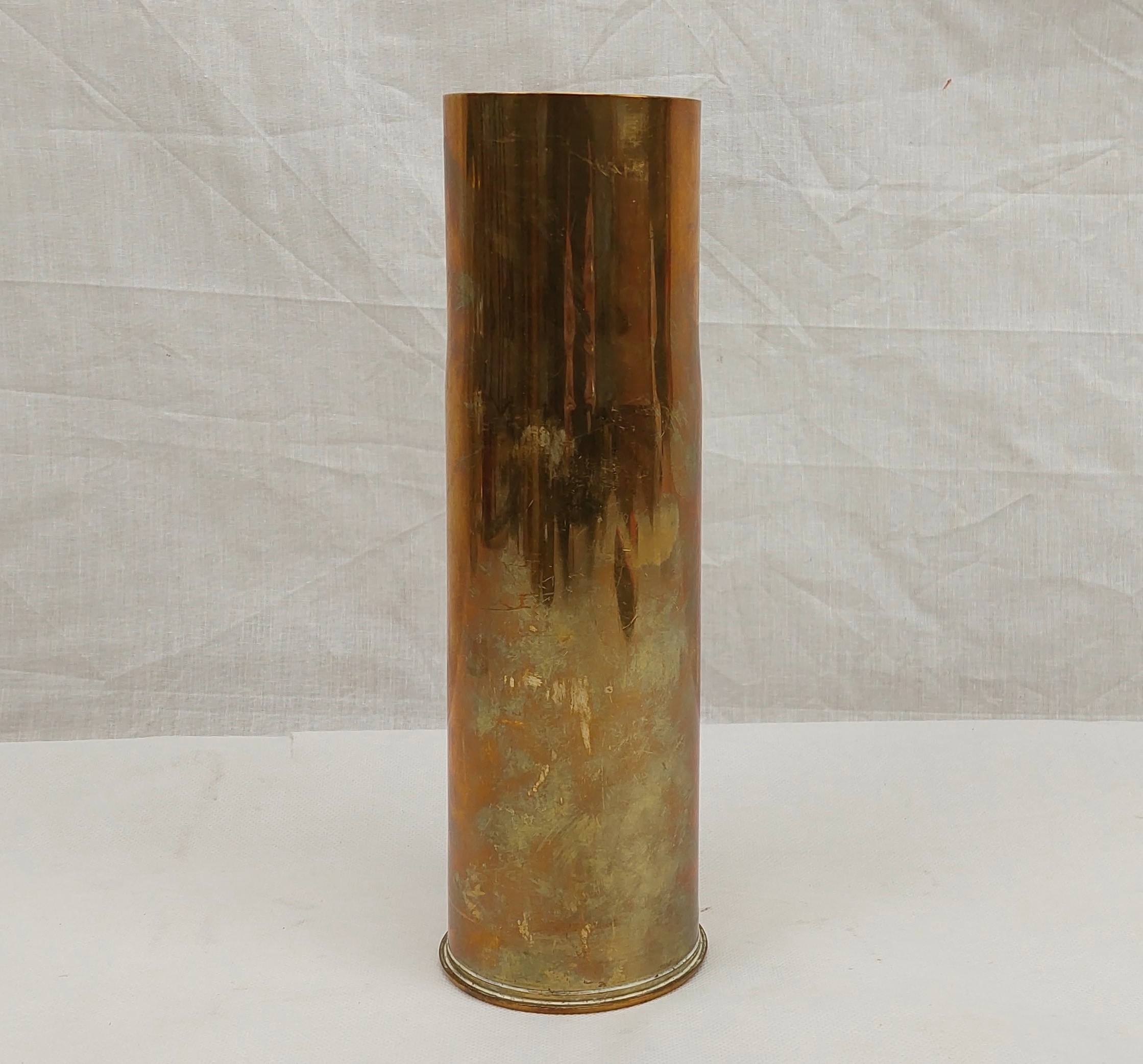 WW2 1942 British 75mm Shell Case #2