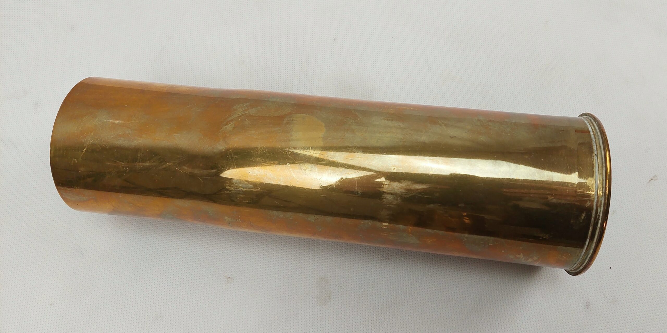 WW2 1942 British 75mm Shell Case #2 - Image 4