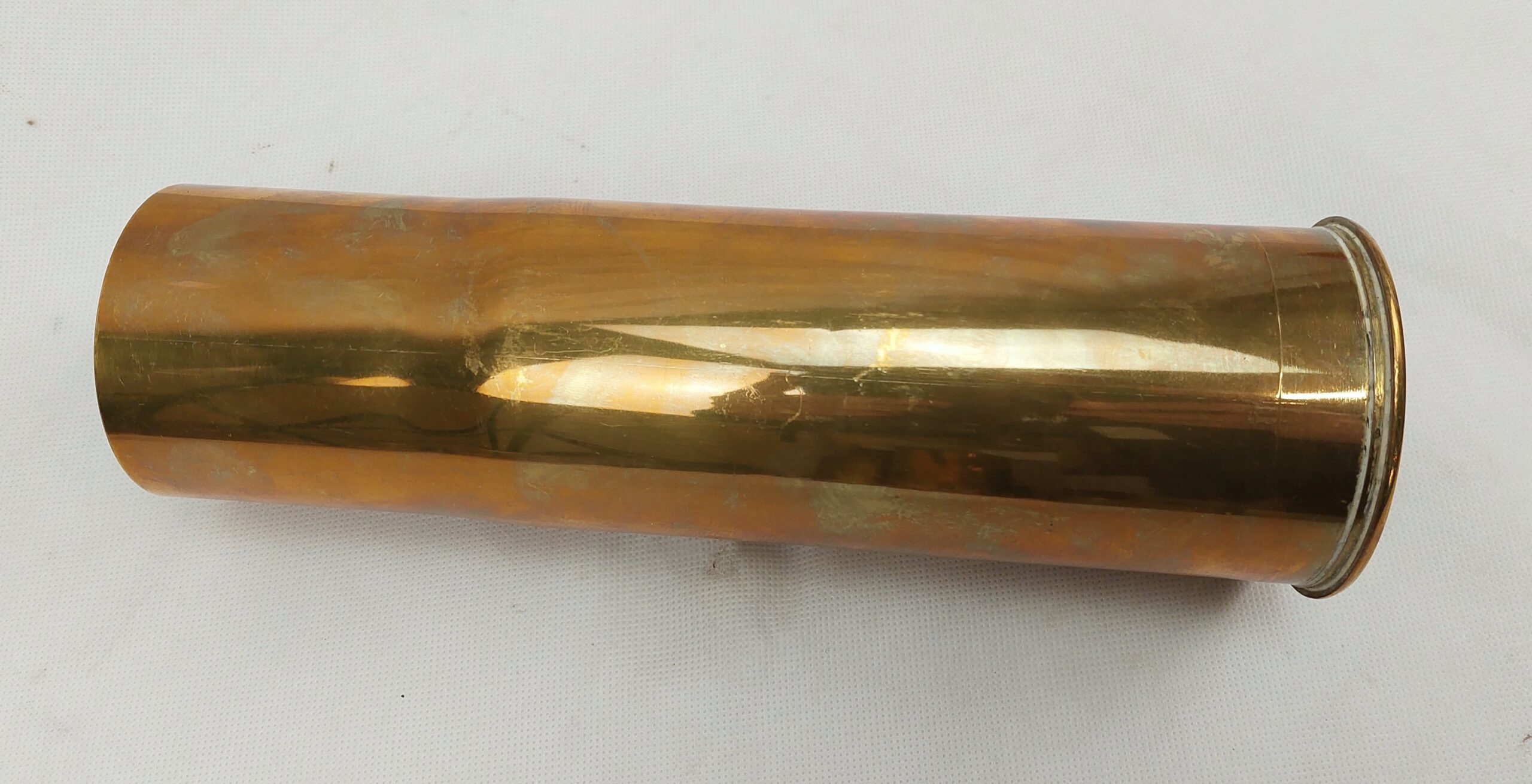WW2 1942 British 75mm Shell Case #2 - Image 3