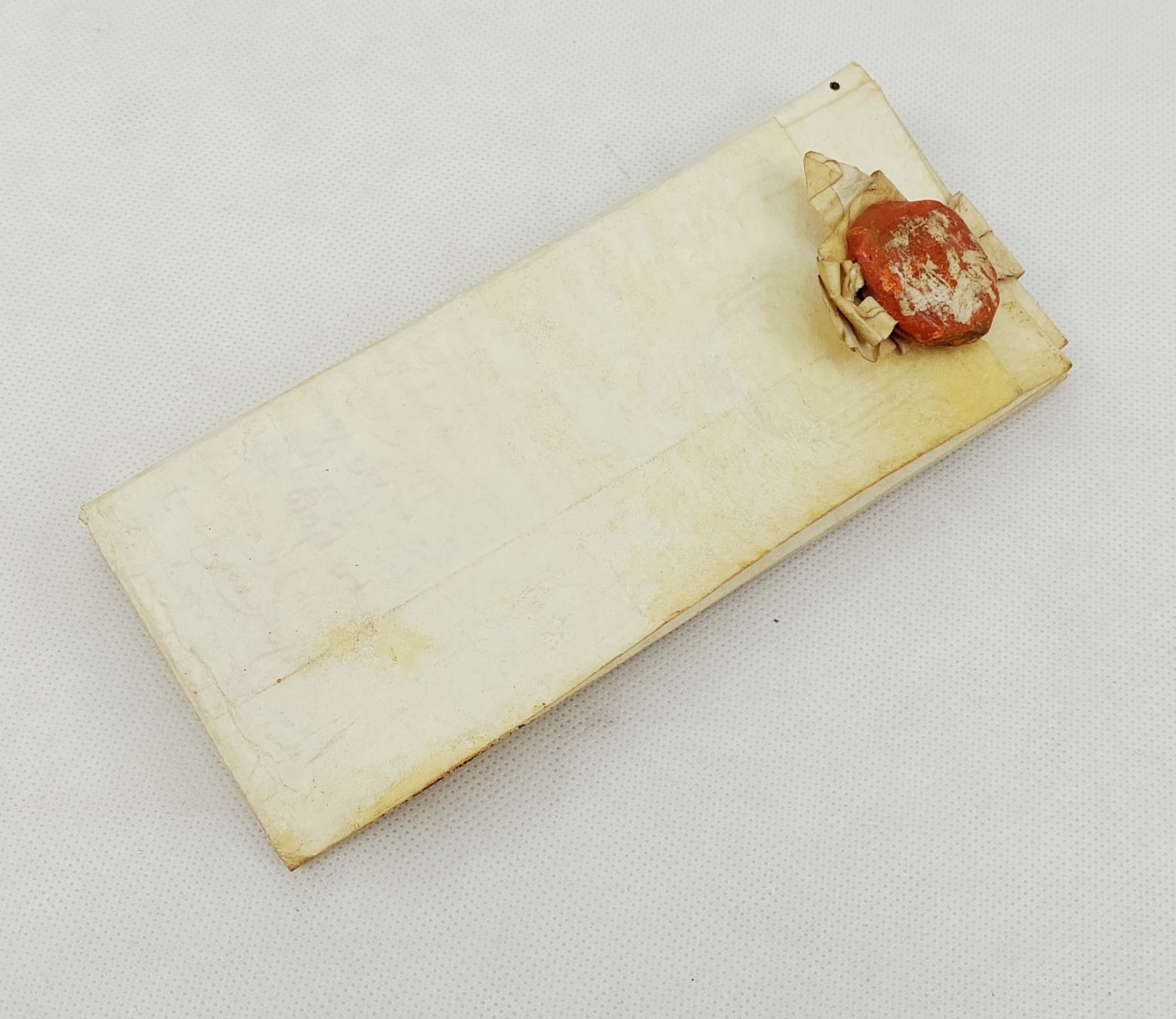 1654 Indenture With Wax Seal