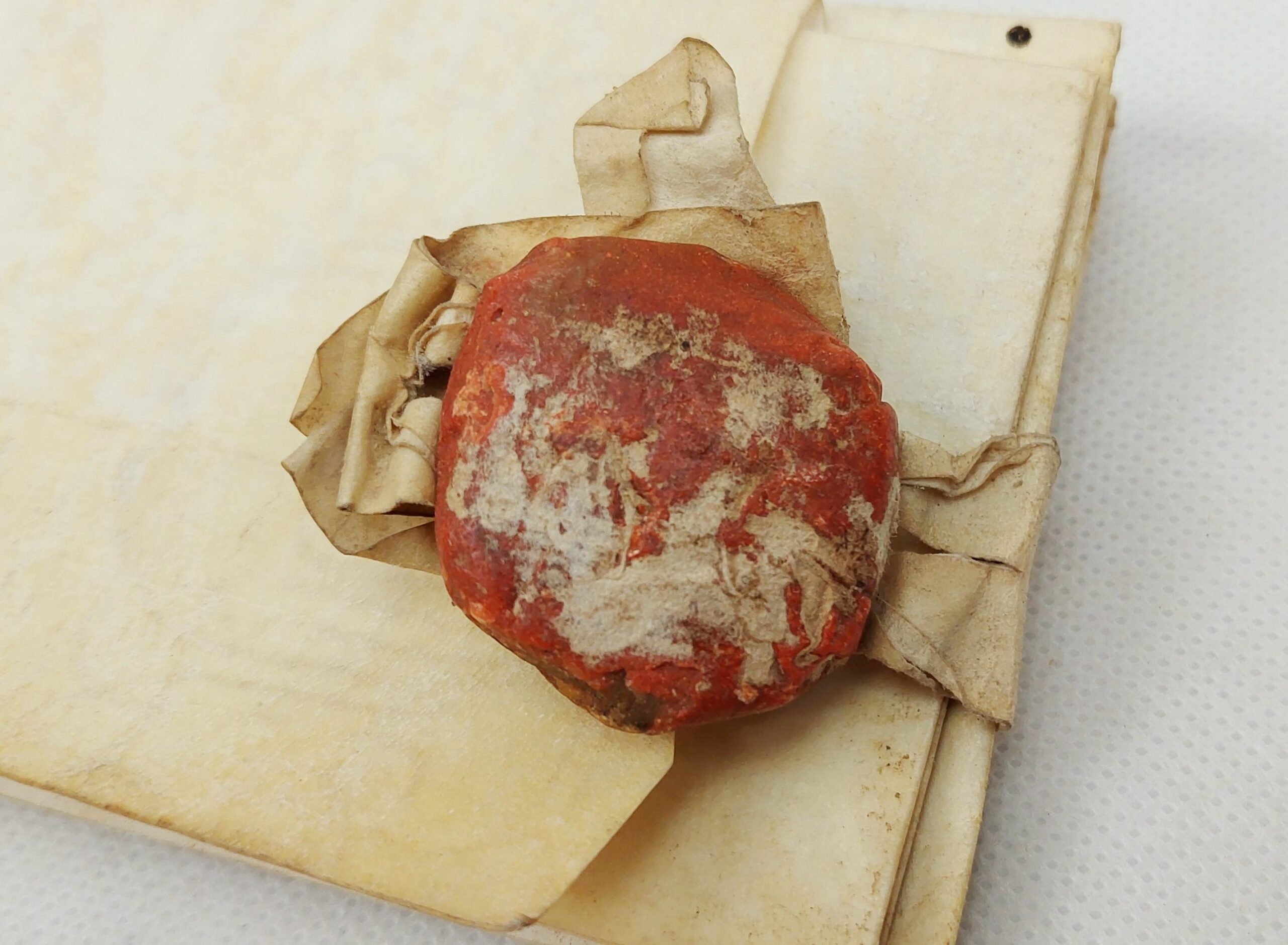 1654 Indenture With Wax Seal - Image 4