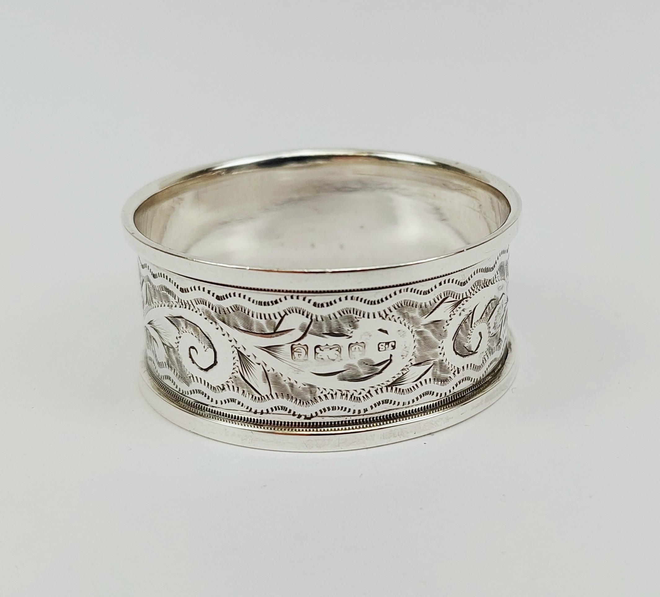 Birmingham 1904 Sterling Silver Napkin Ring