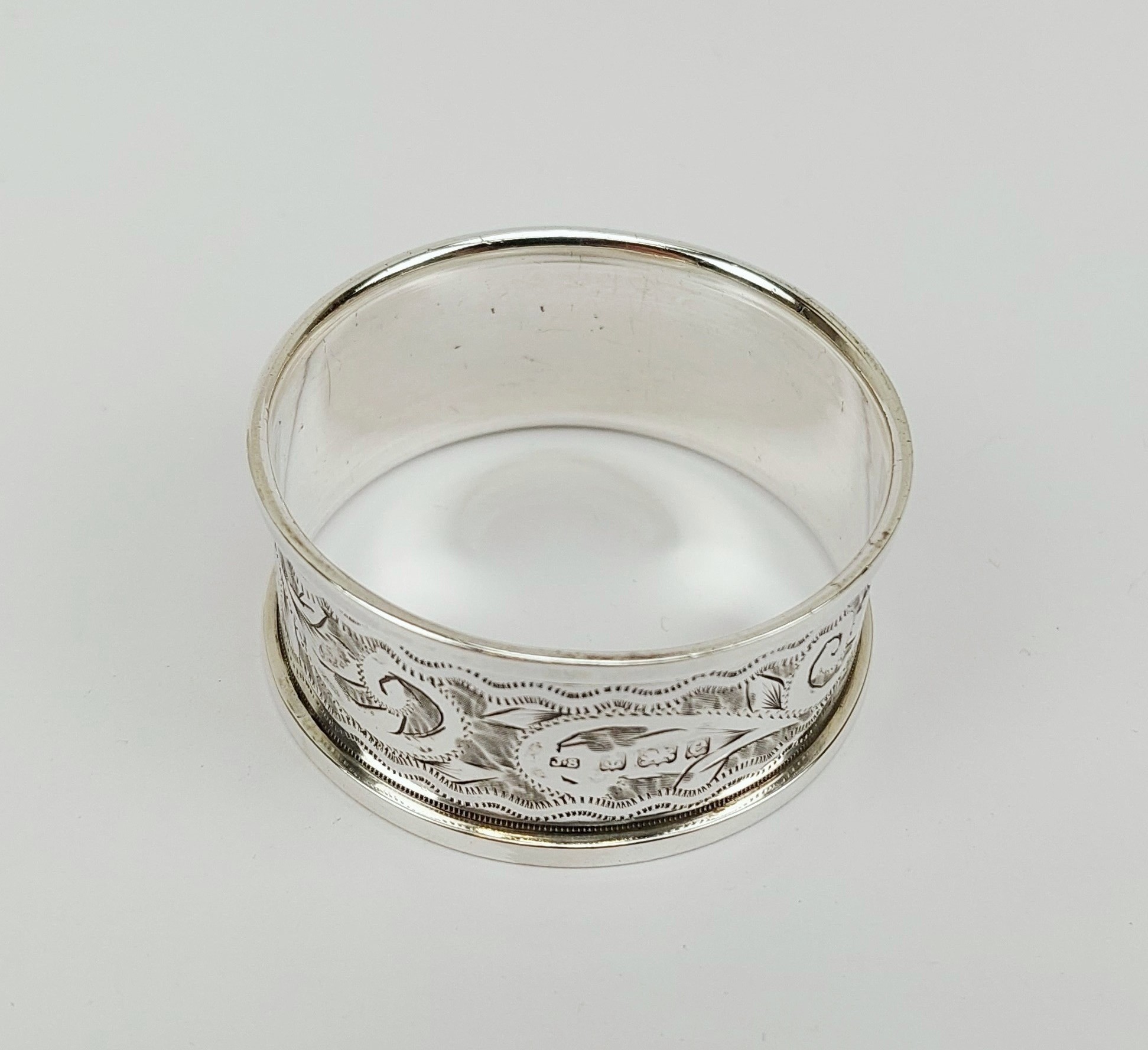 Birmingham 1904 Sterling Silver Napkin Ring - Image 2