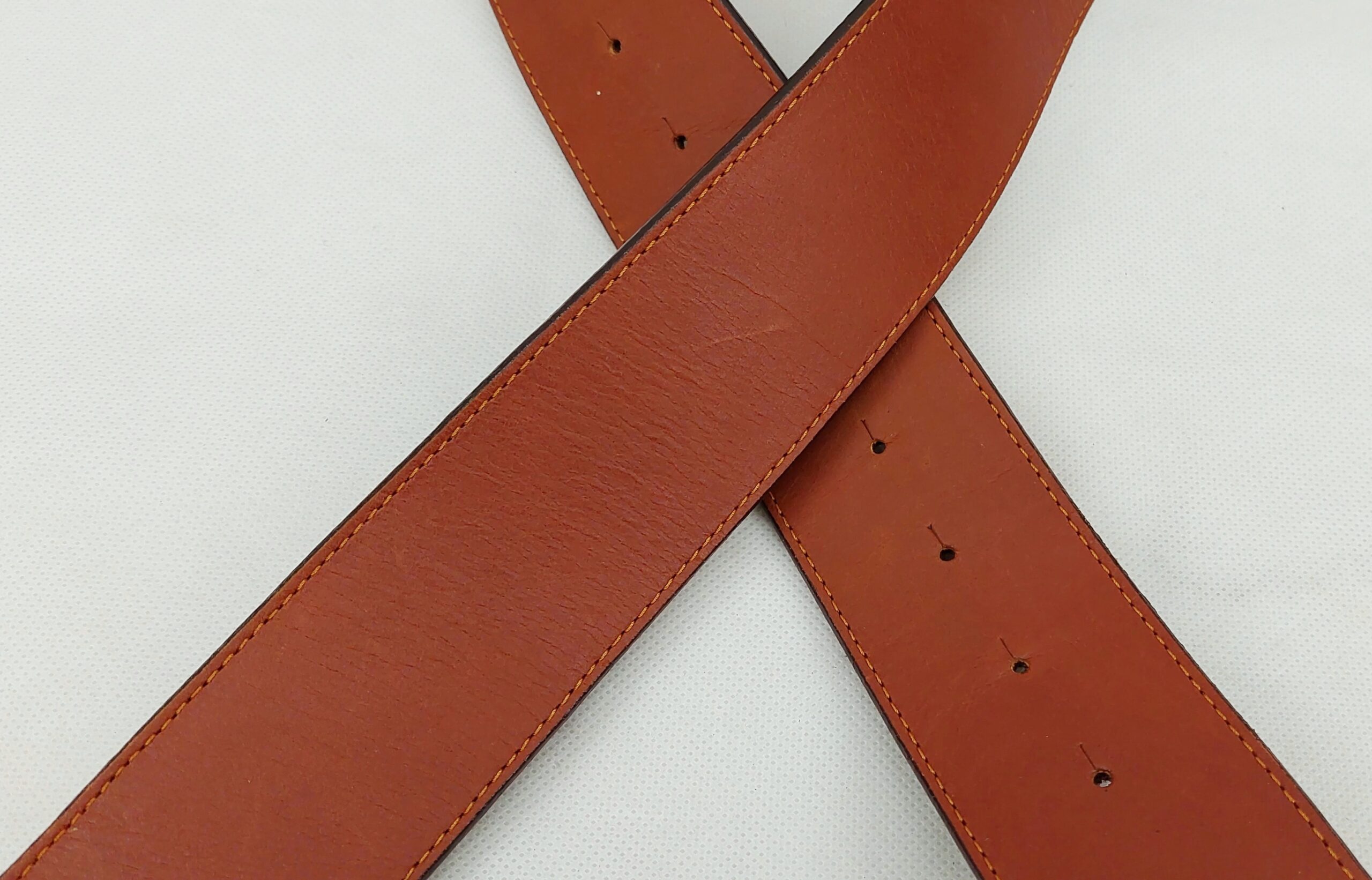 Gents Leather Belt With Semi Precious Stone Crown Buckle - Image 7