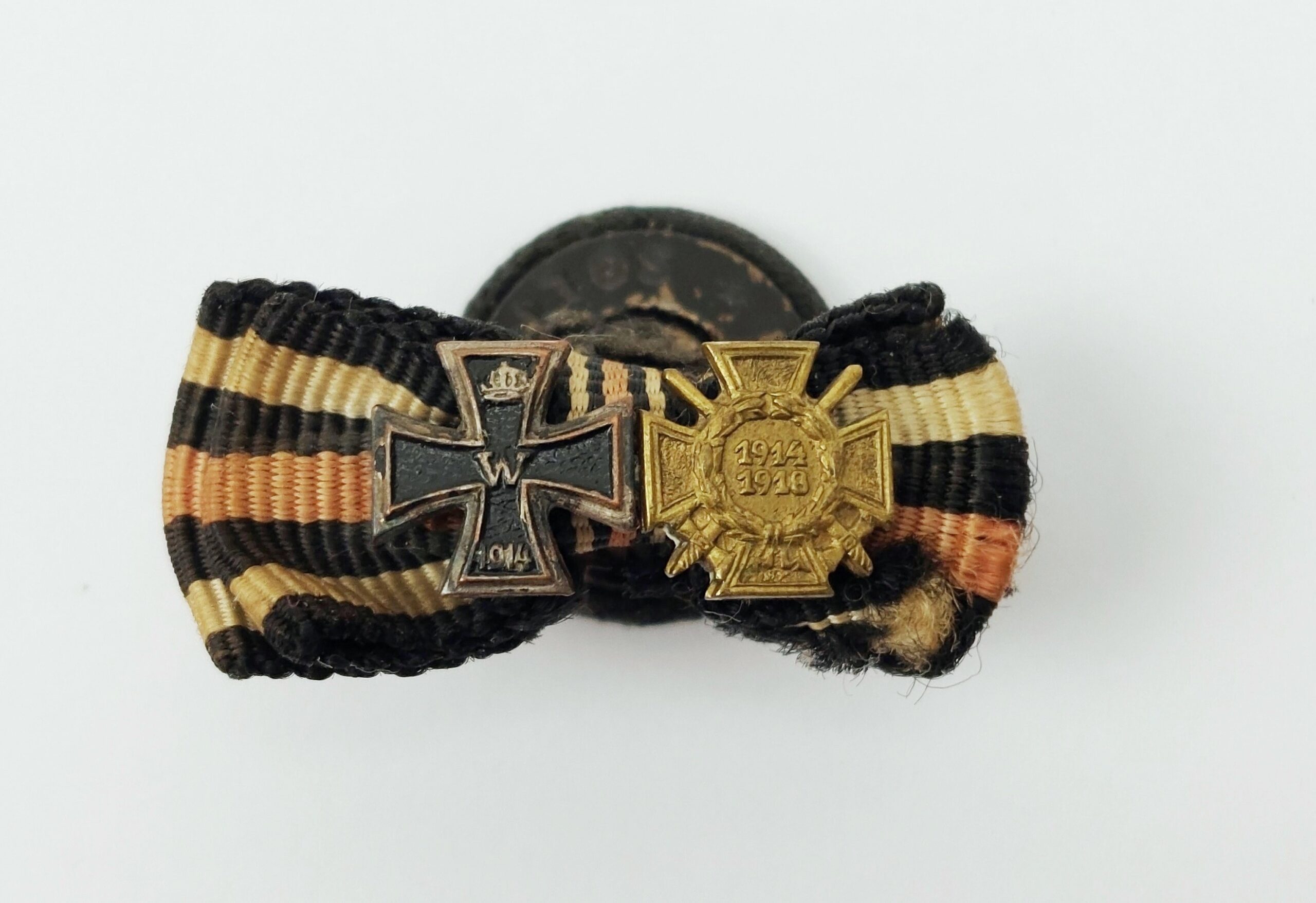 WW1 German Iron Cross & Honour Cross Miniature Medal Bar