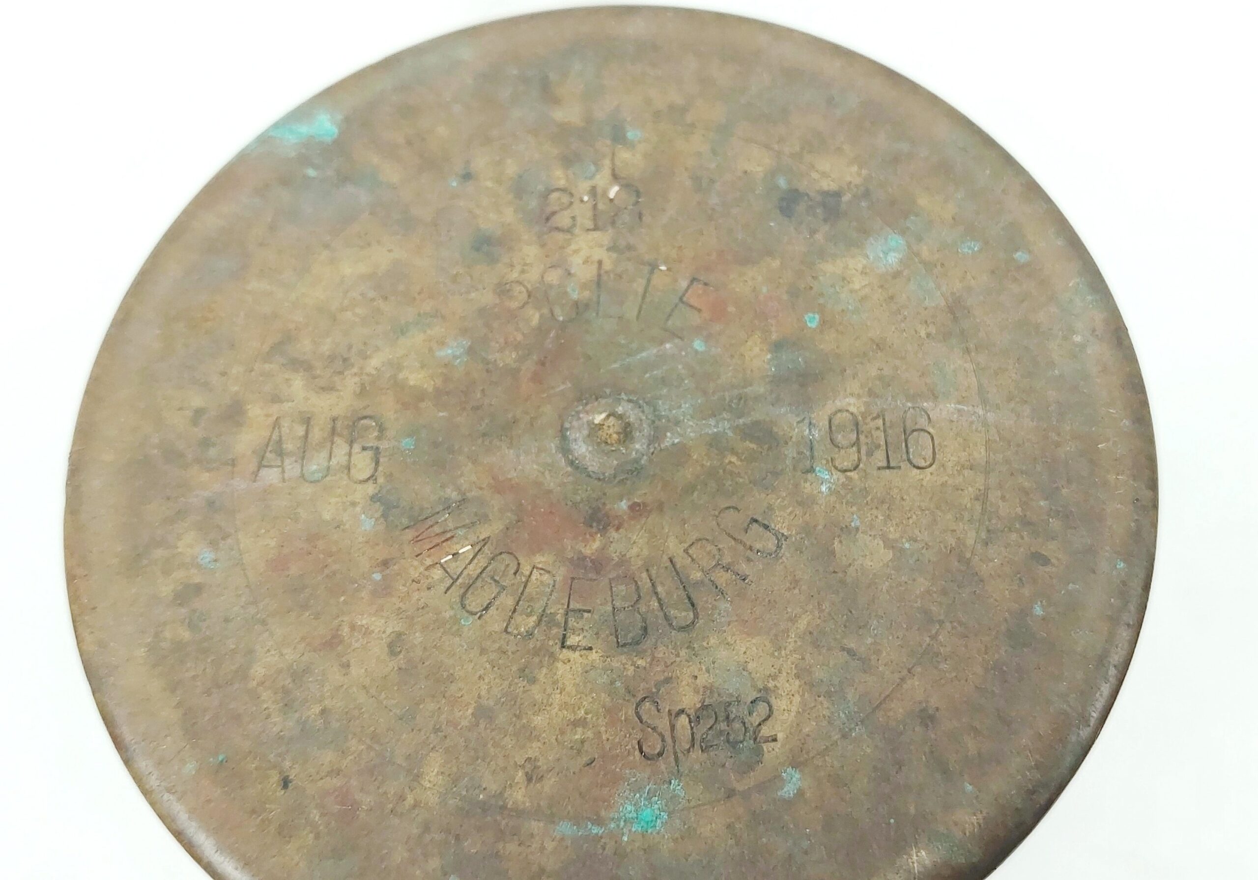 WW1 1916 German 75mm Shell Case - Image 6