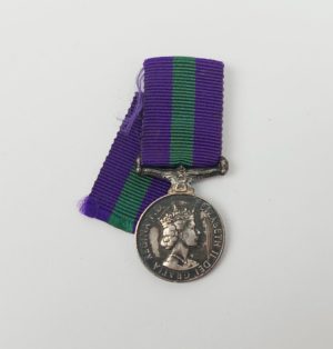 Miniature British GSM Medal