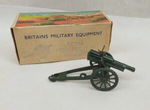 Britains Military Equipment Royal Artillery Gun No. 1201