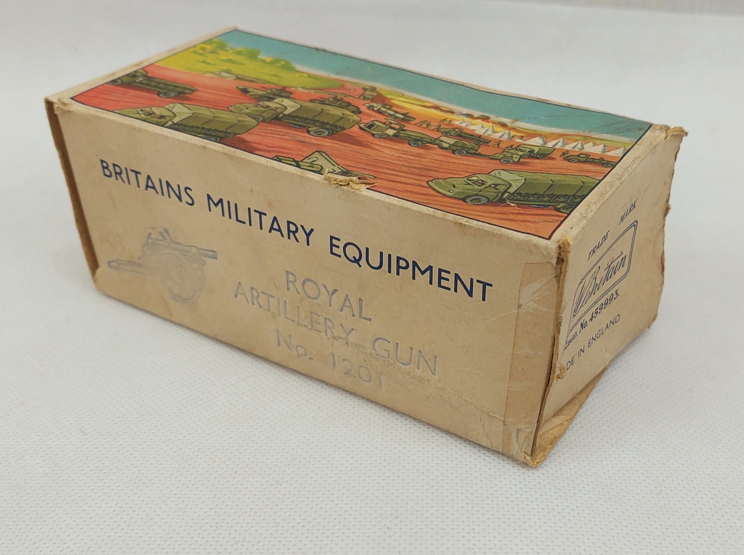 Britains Military Equipment Royal Artillery Gun No. 1201 - Image 7