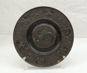 Victorian Metal Wall Plaque