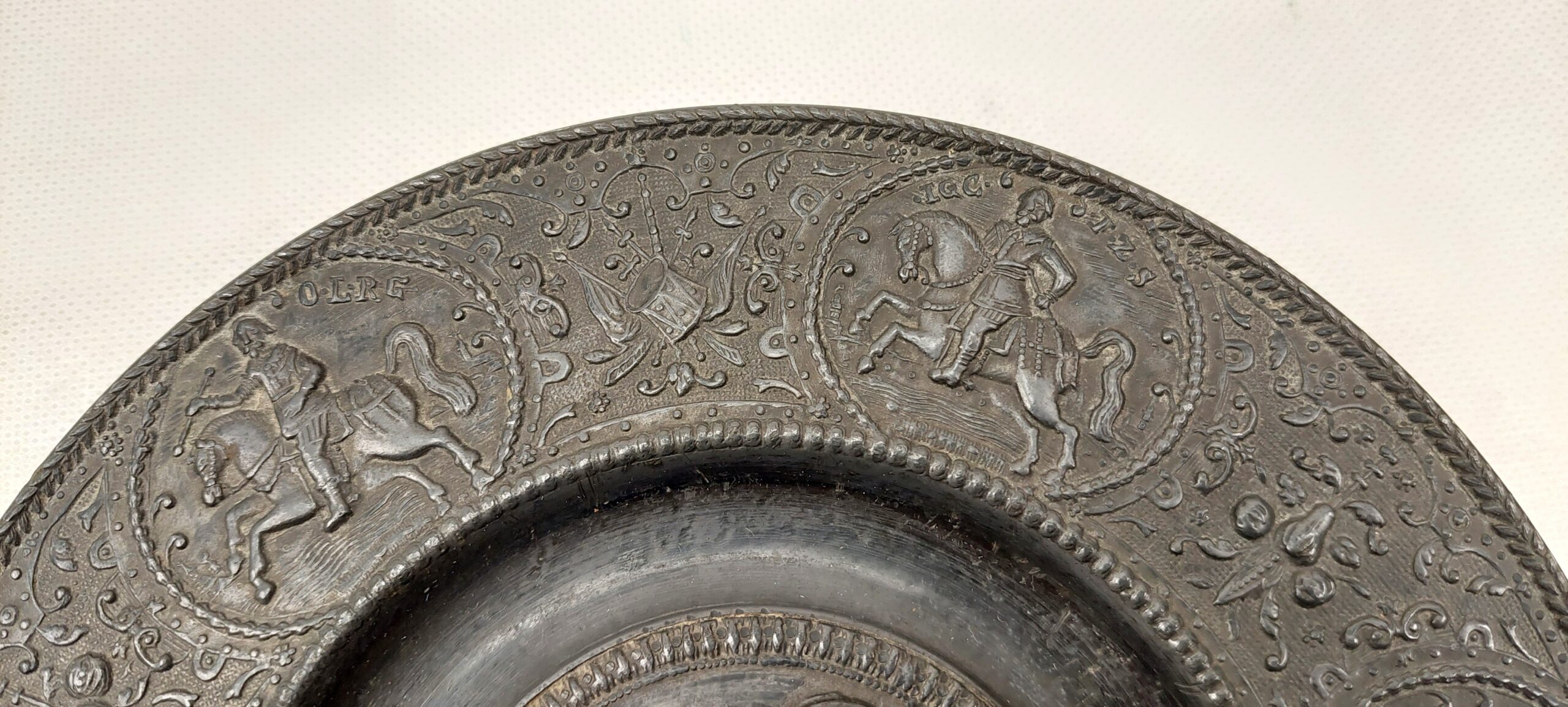 Victorian Metal Wall Plaque - Image 2