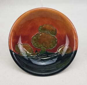 1920s Moorcroft Eventide Plate