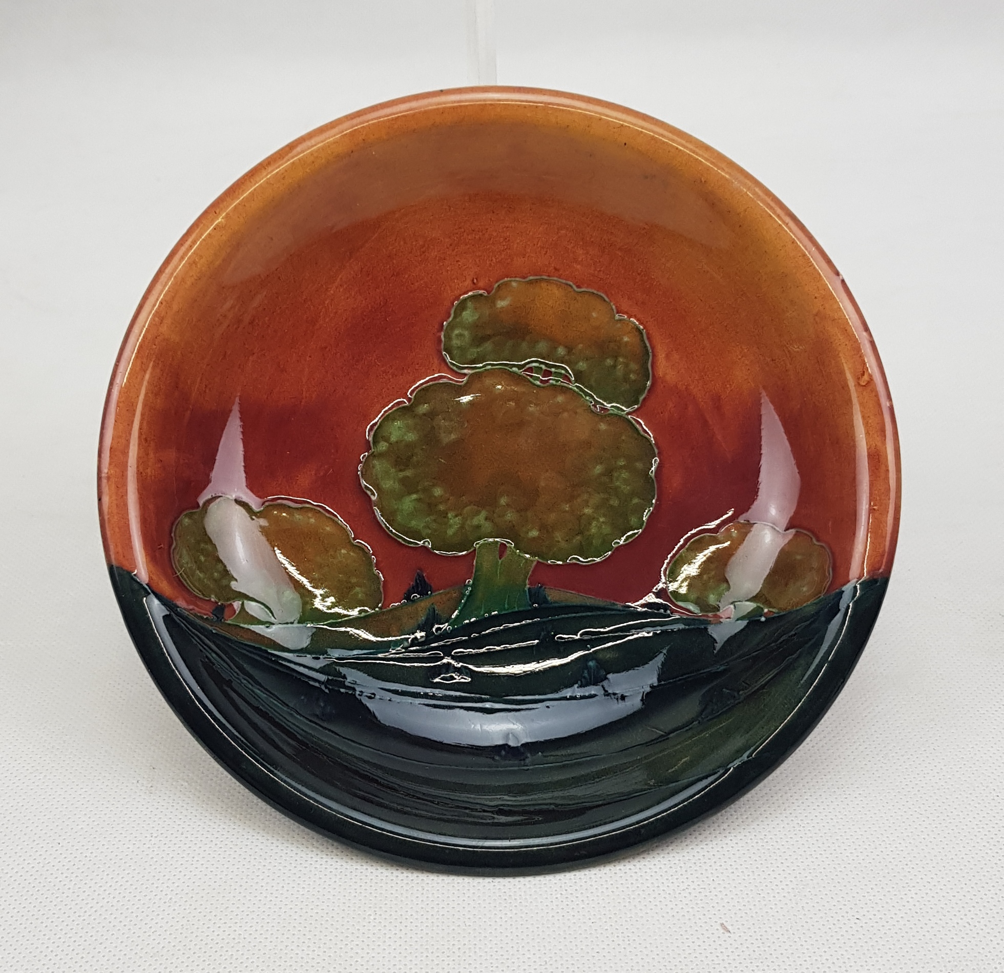 1920s Moorcroft Eventide Plate
