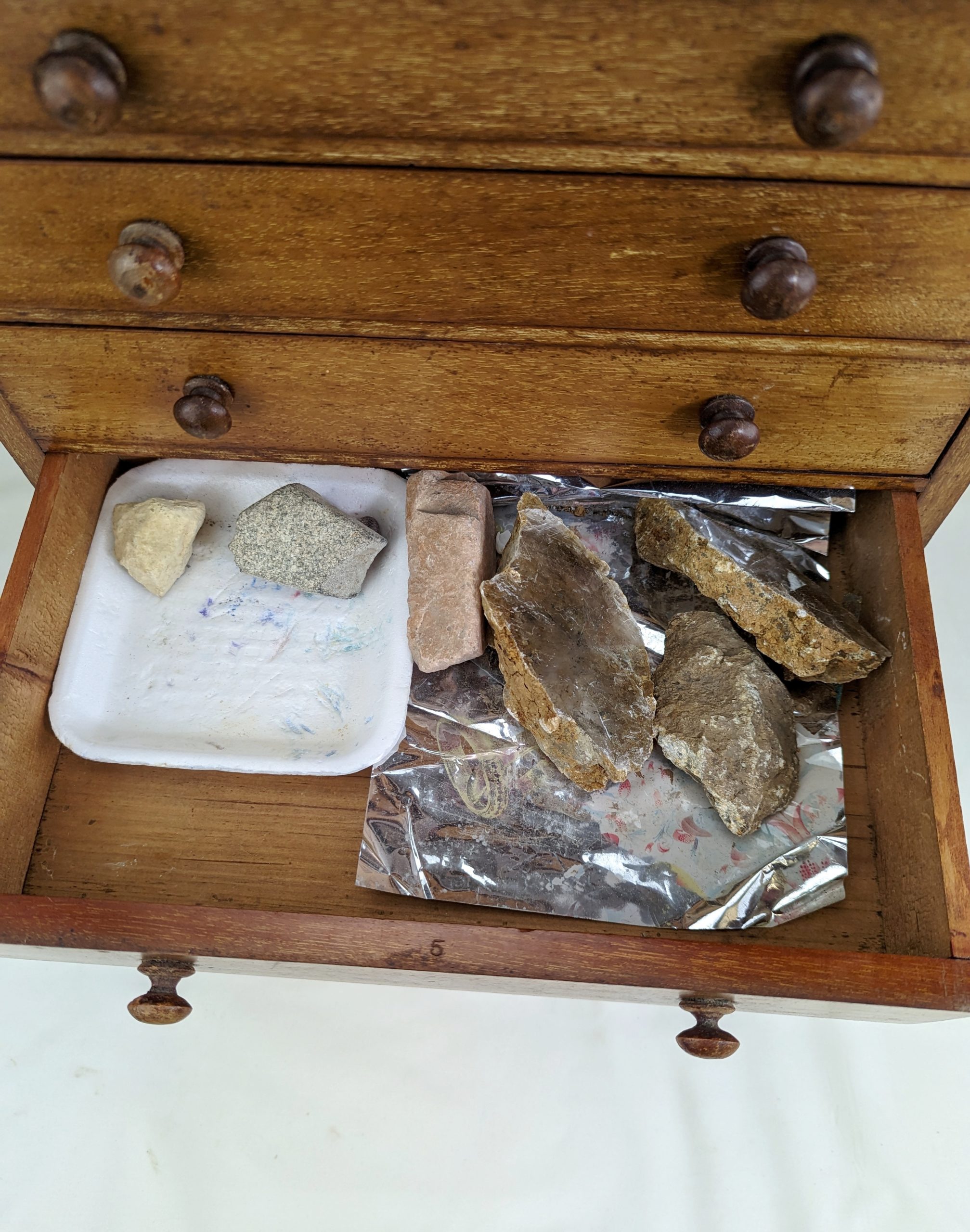 Assortment of Organic and Geological Samples Chest - Image 5