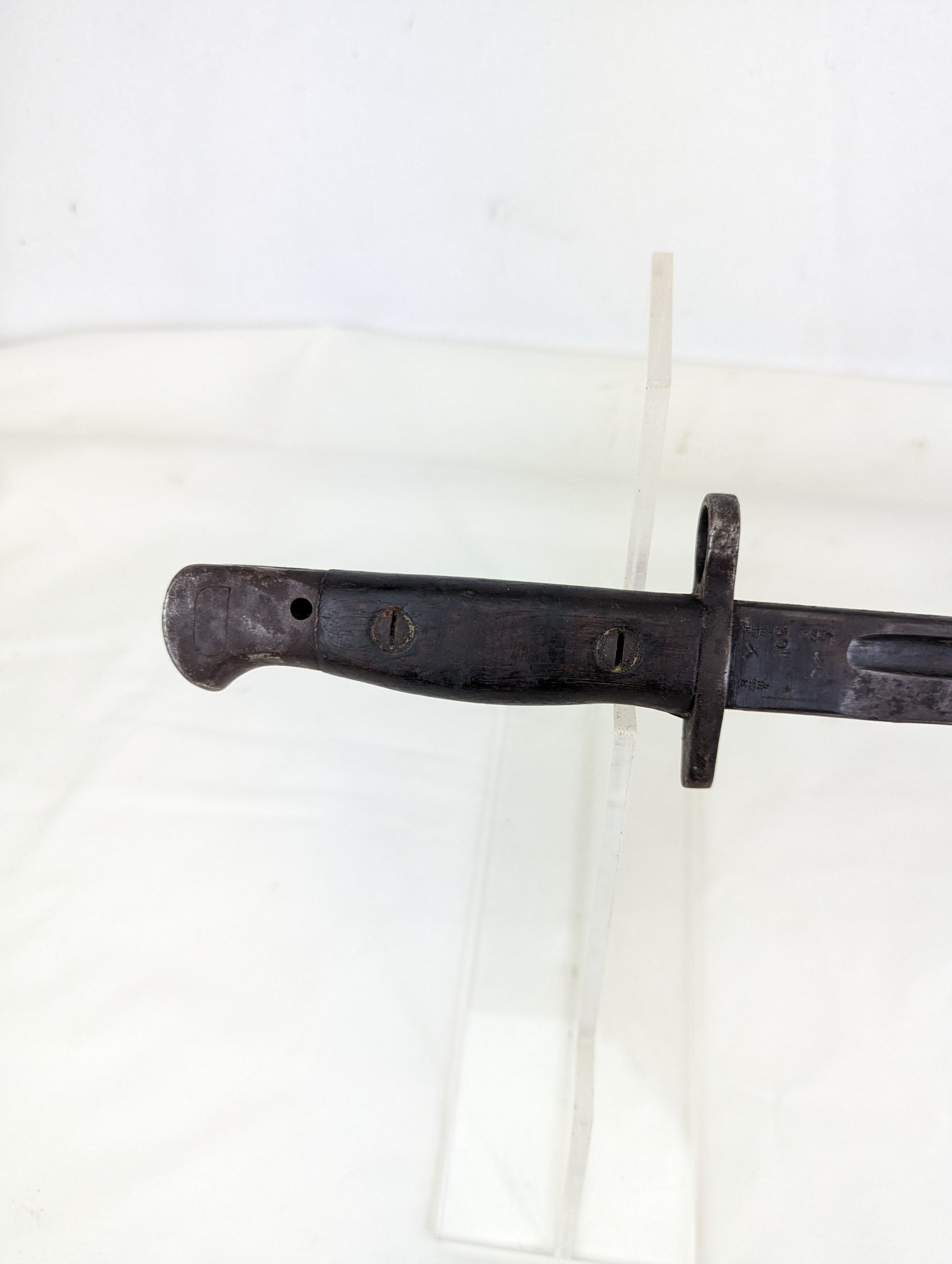 Late WW1 British 1907 Pattern Sword Bayonet by Sanderson - Image 3