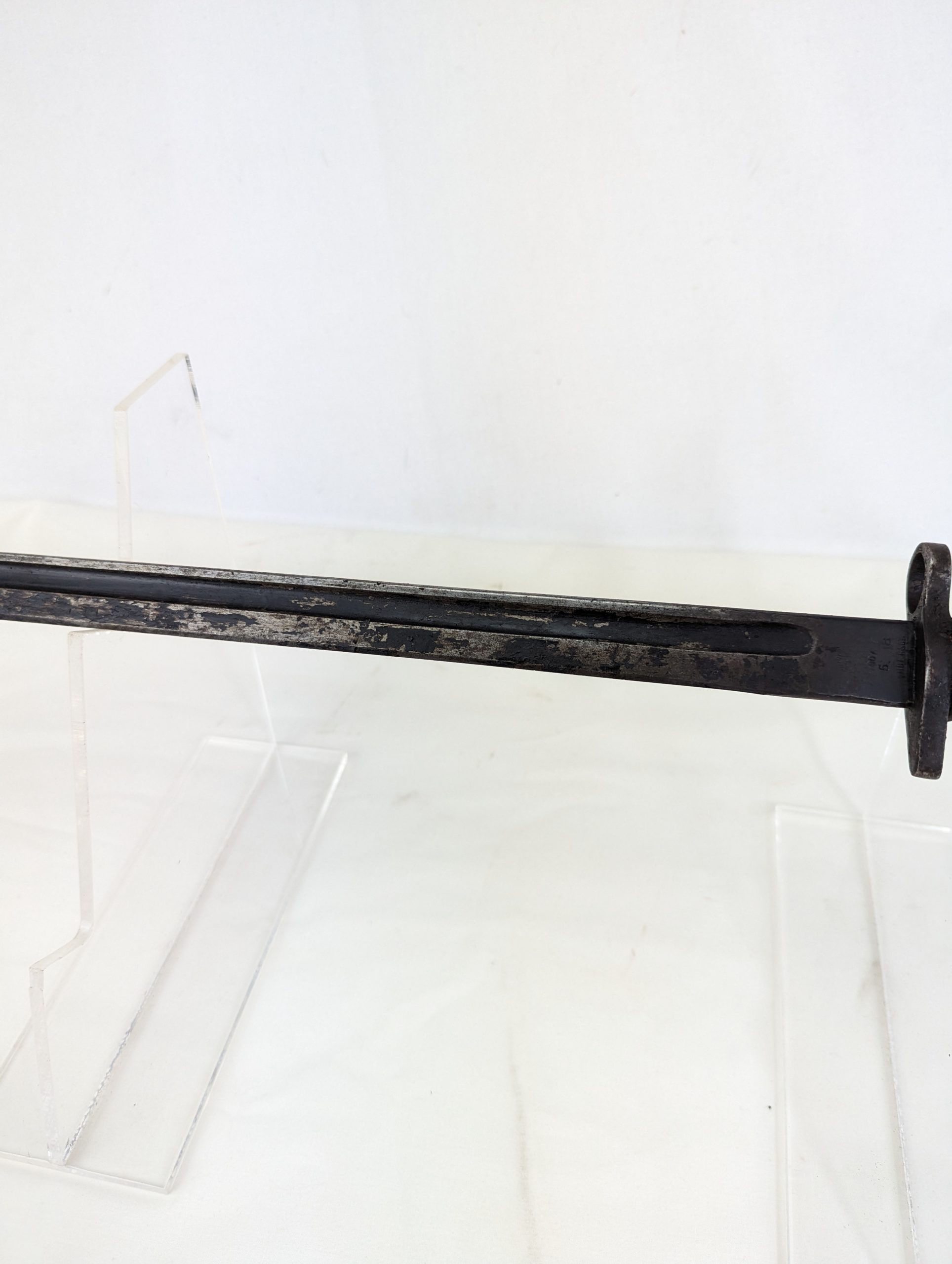 Late WW1 British 1907 Pattern Sword Bayonet by Sanderson - Image 9