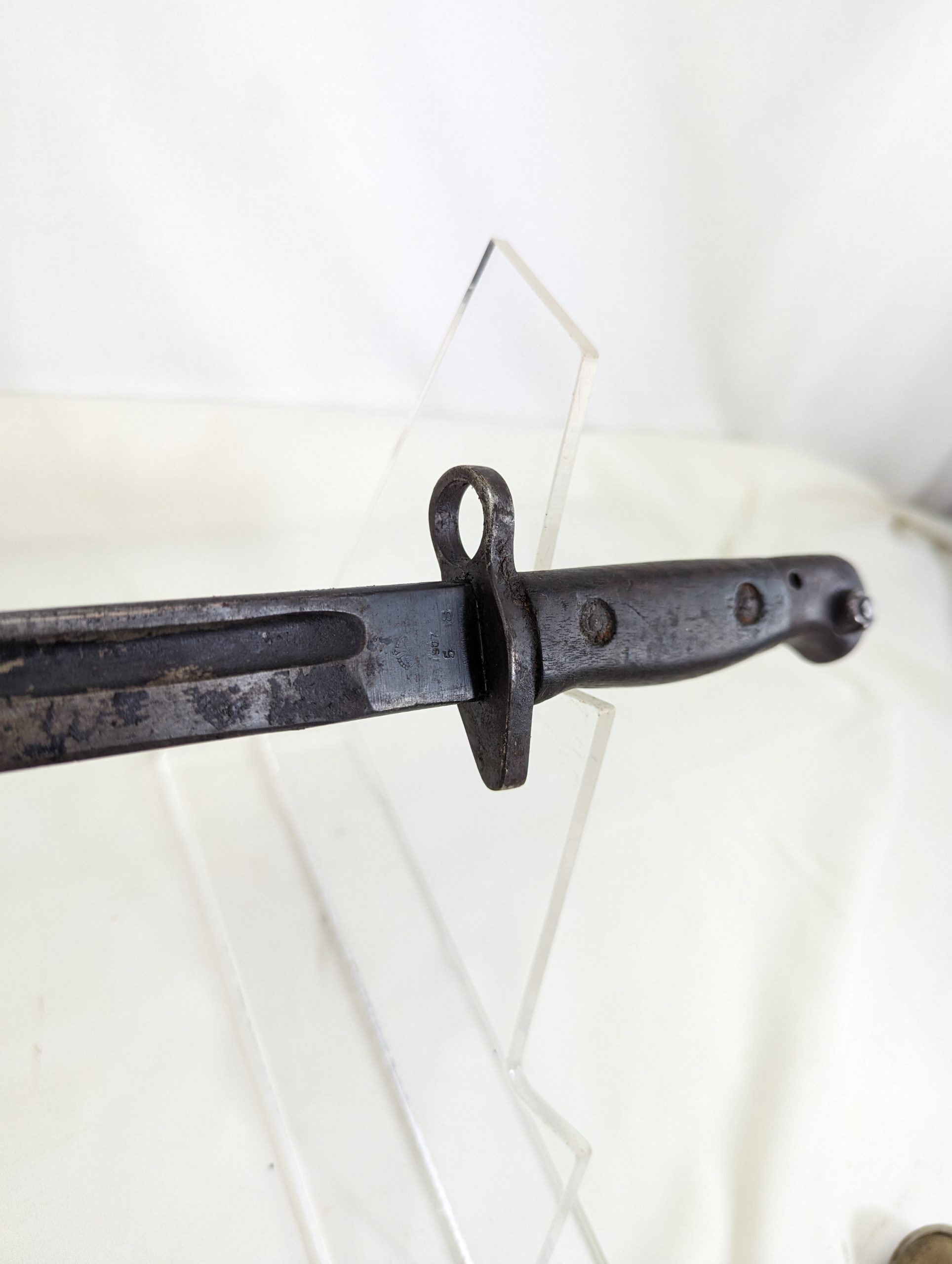 Late WW1 British 1907 Pattern Sword Bayonet by Sanderson