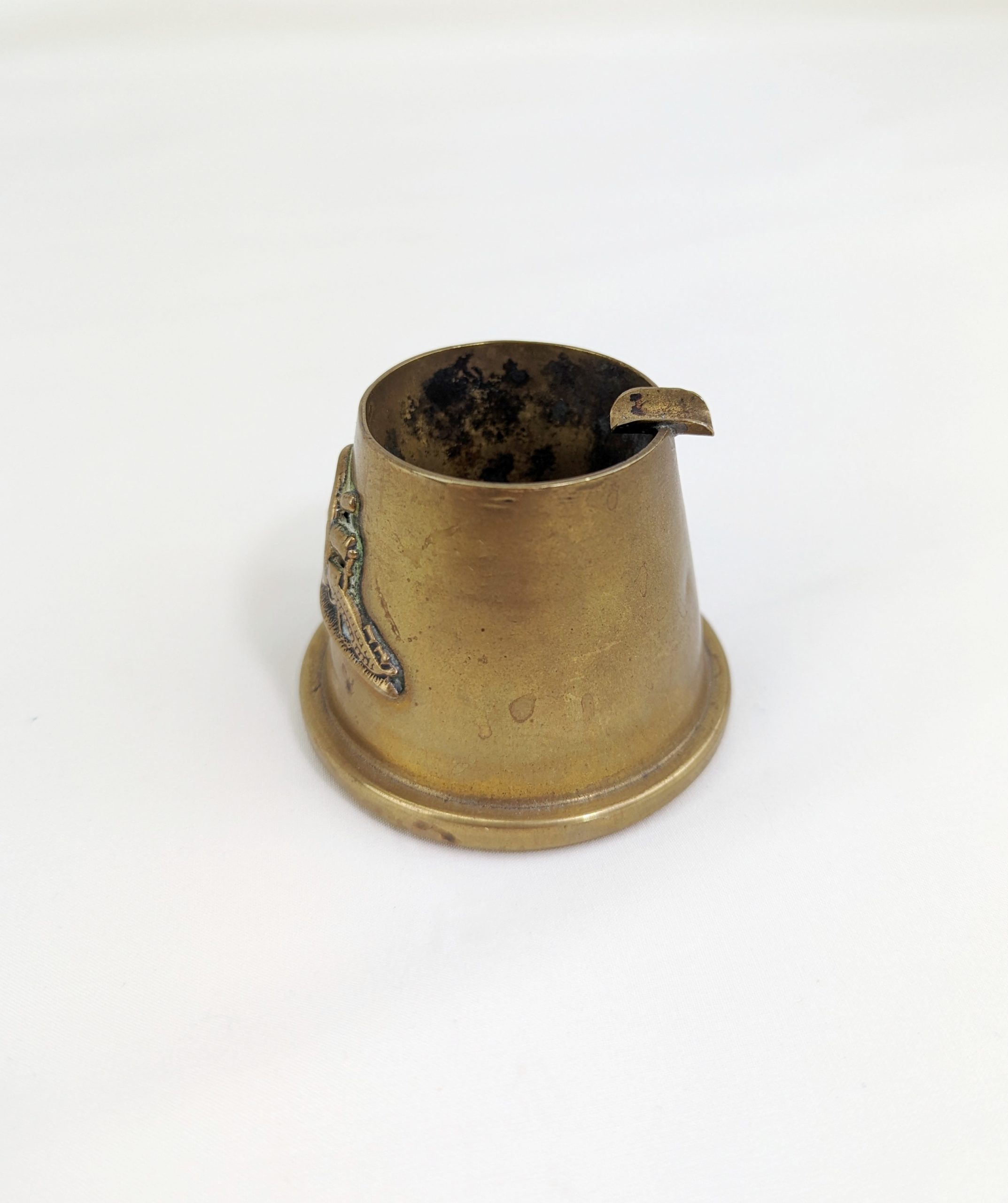 Royal Artillery Trench Art Ashtray - Image 2