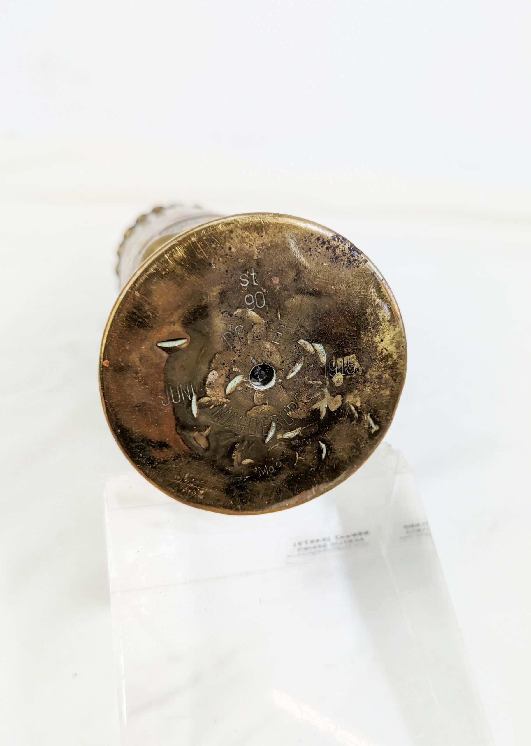 WW1 Artillery Shell Trench Art Vases - Image 6