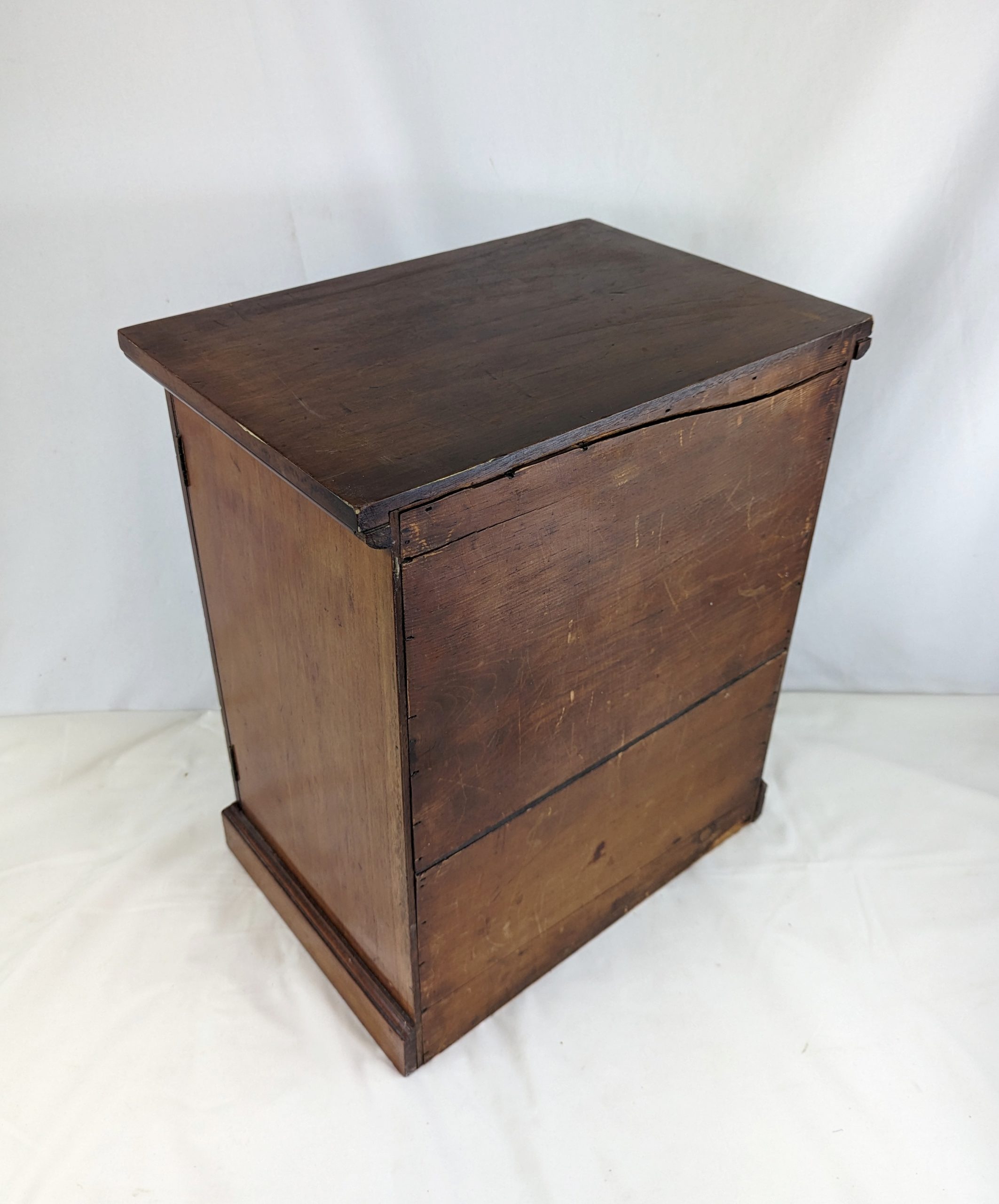 Stained Mahogany Collector’s Cabinet - Image 7
