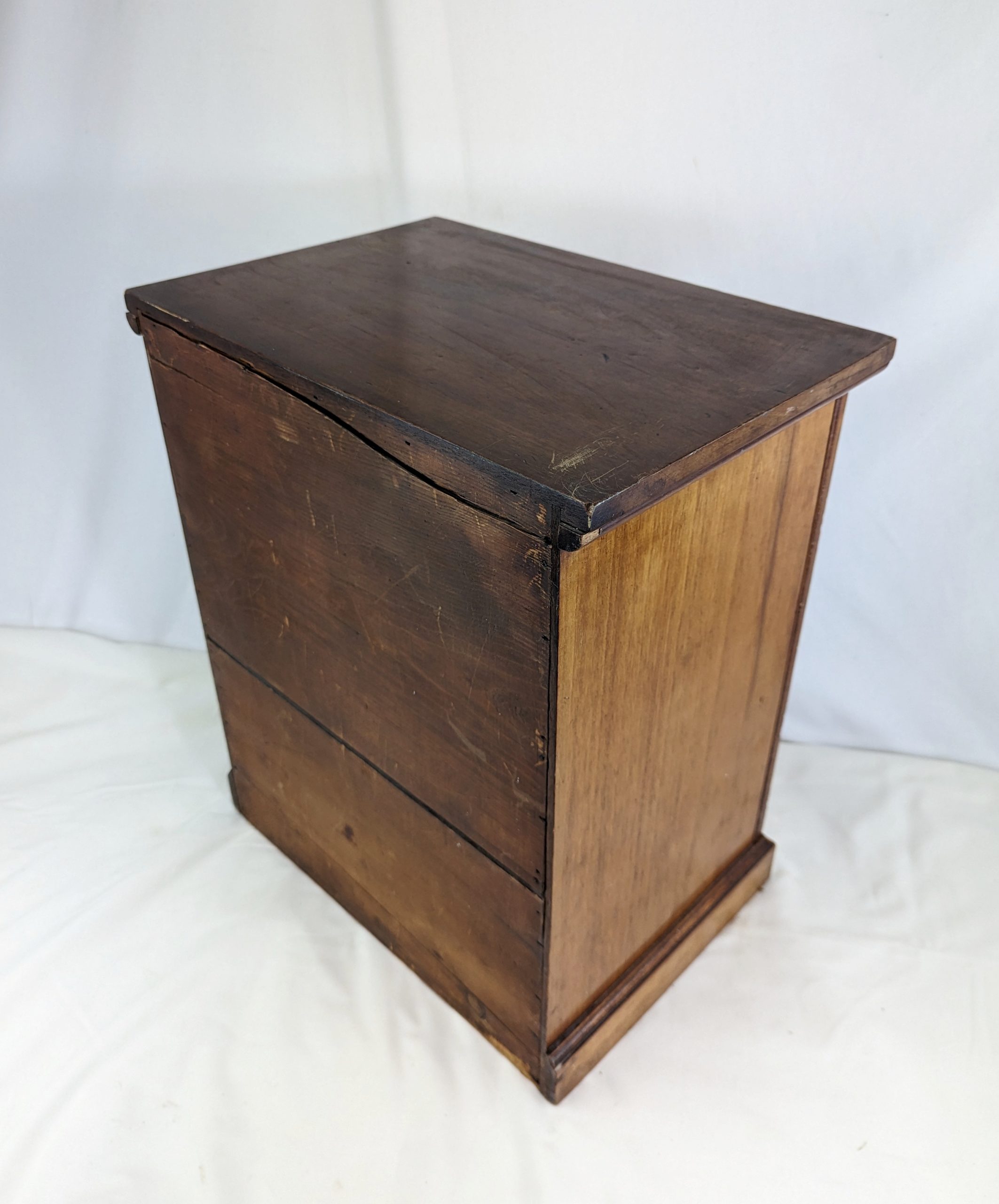 Stained Mahogany Collector’s Cabinet - Image 8