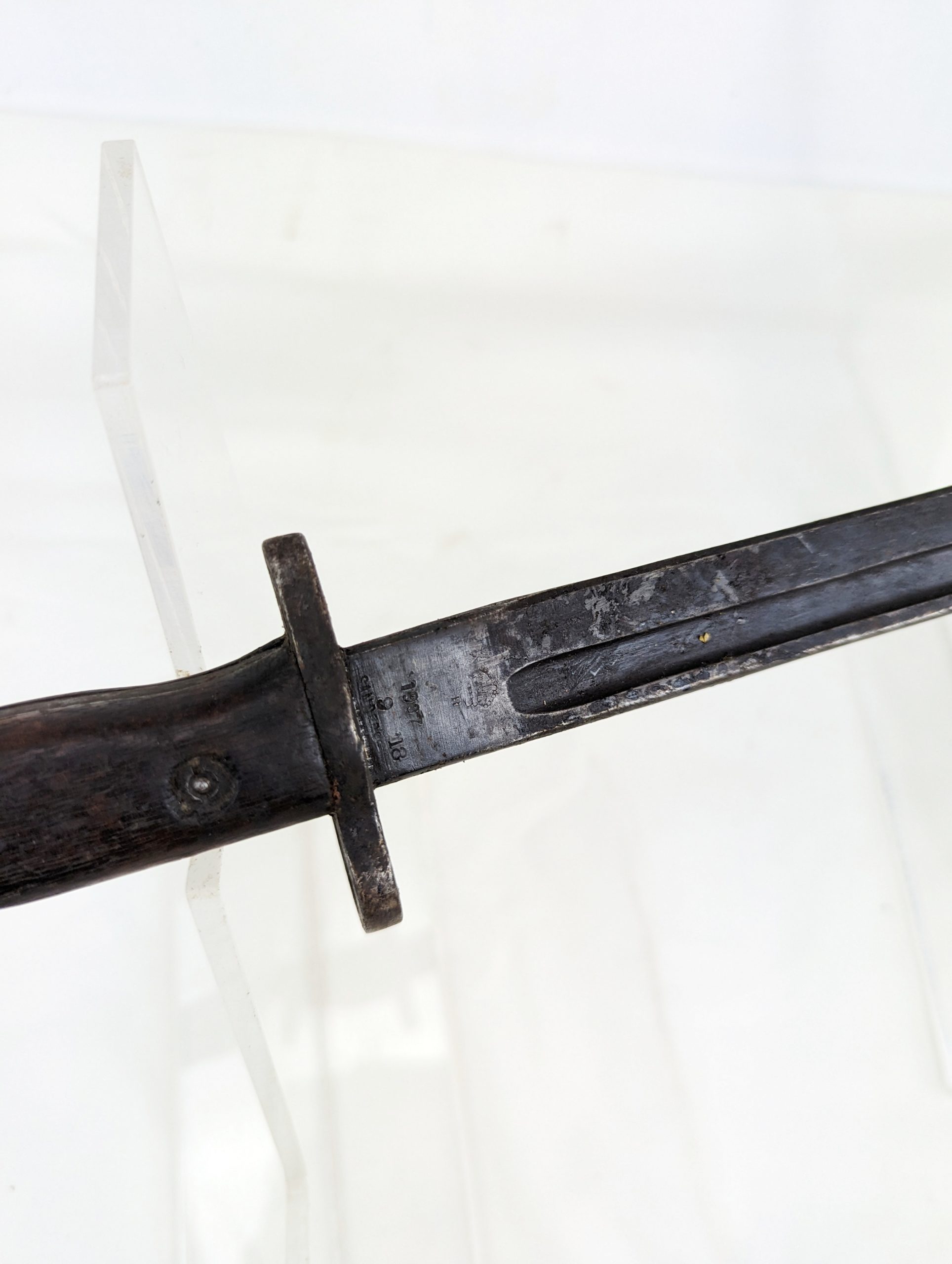 Late WW1 British 1907 Pattern Sword Bayonet - Image 4