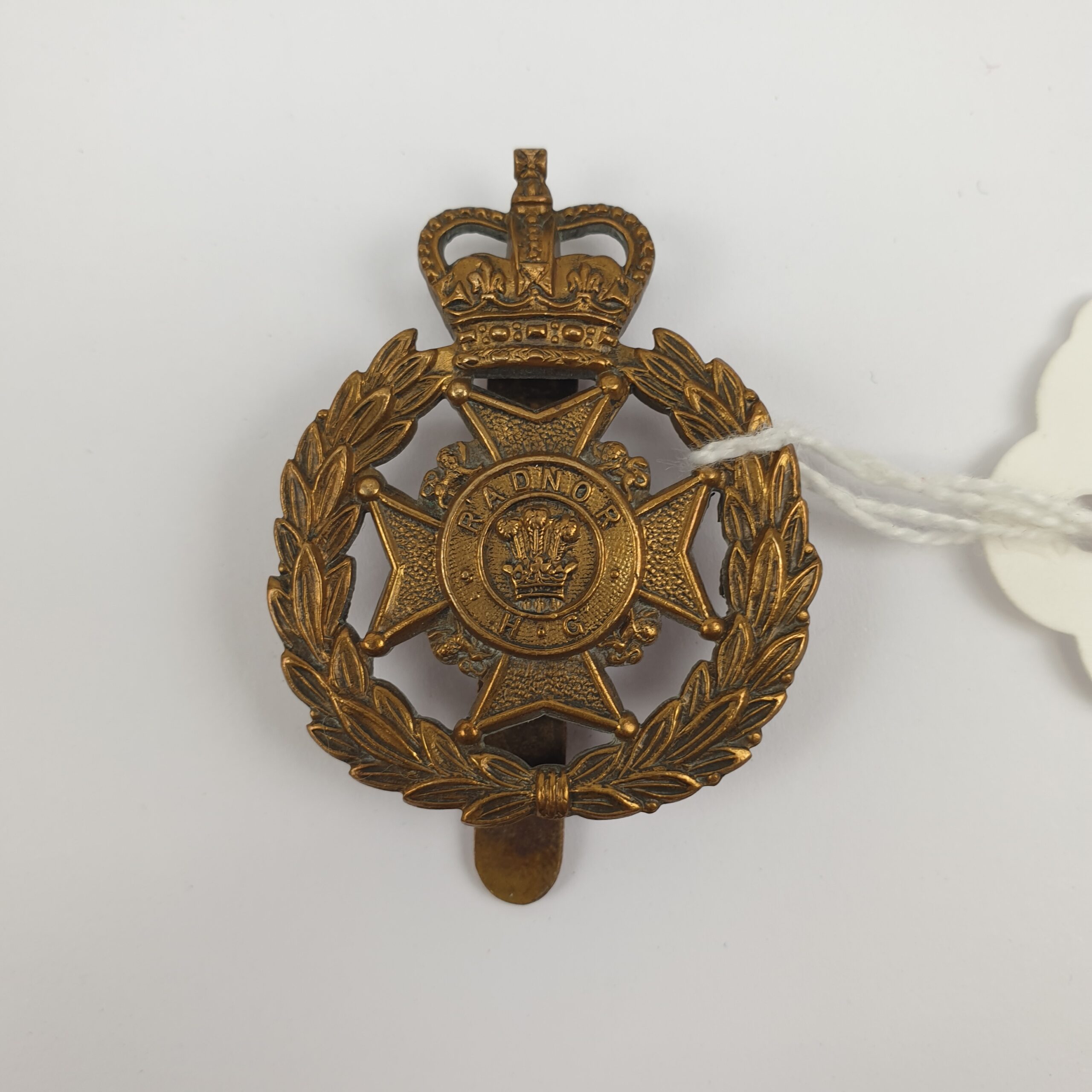 Kings Crown Radnor Home Guard Cap Badge