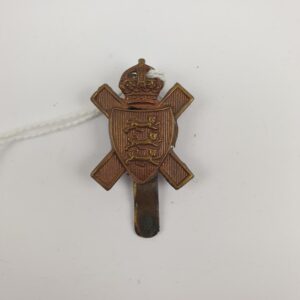 Royal Jersey Light Infantry Cap Badge #2