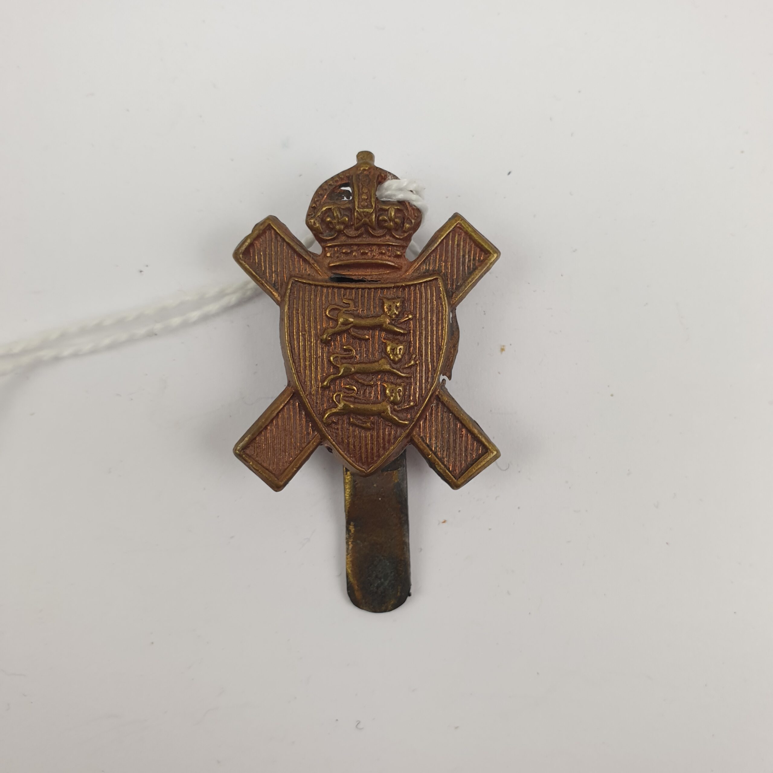 Royal Jersey Light Infantry Cap Badge #2