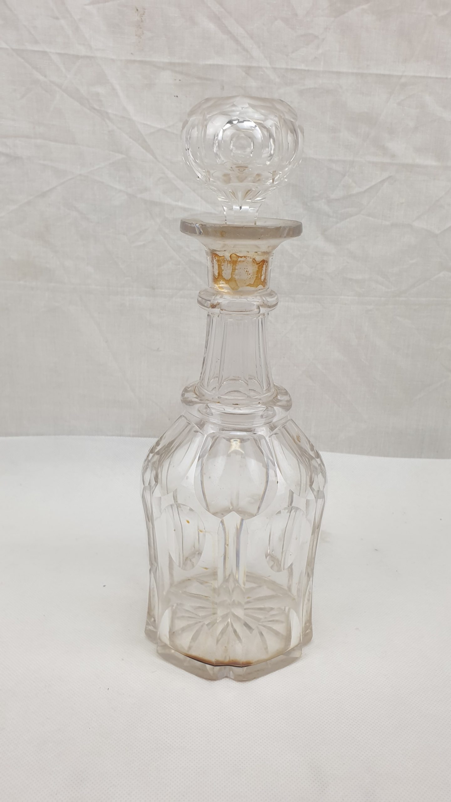Victorian Cut Glass Decanter