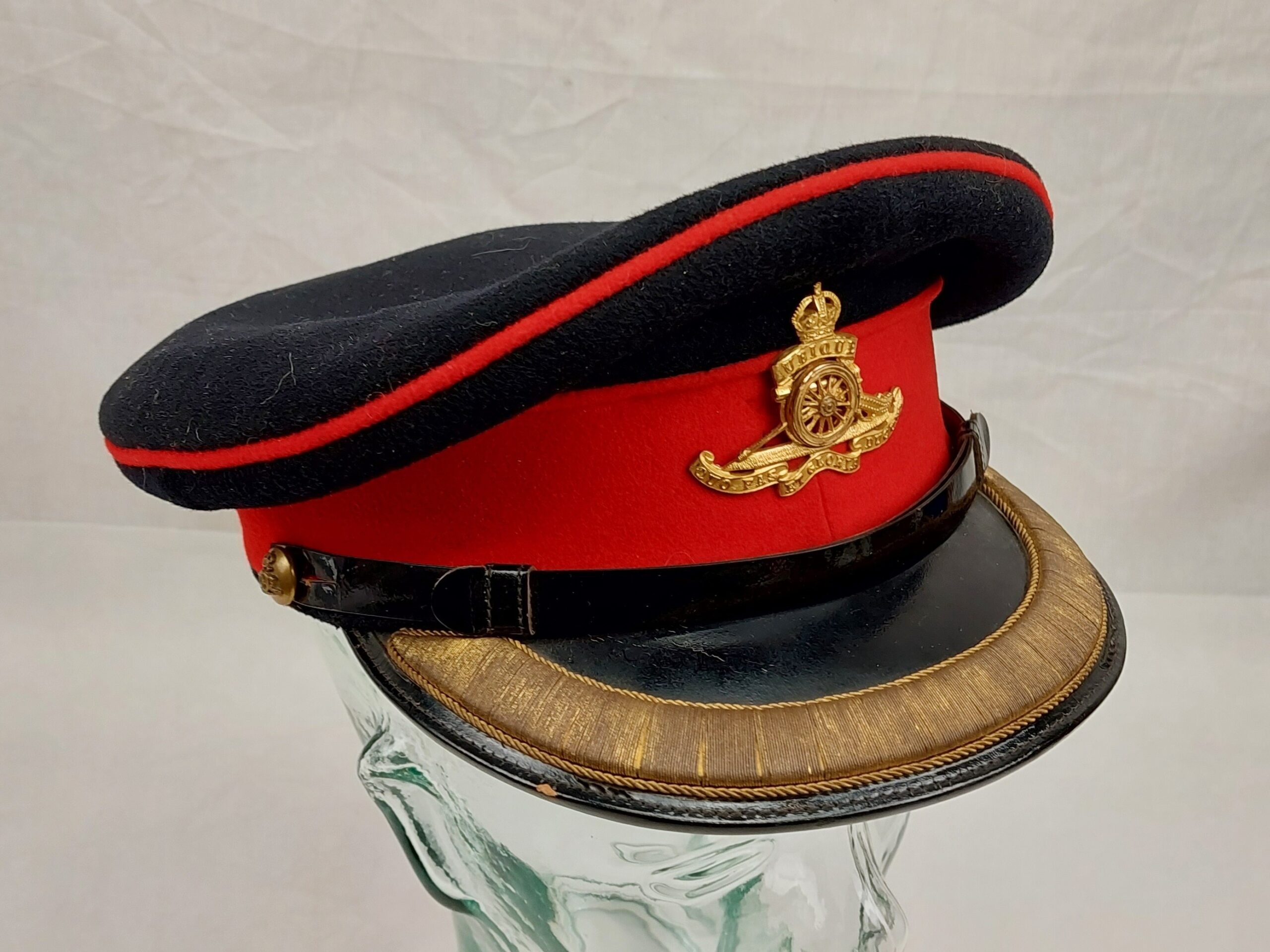 WW2 Royal Artillery Brigadiers Dress Peaked Cap