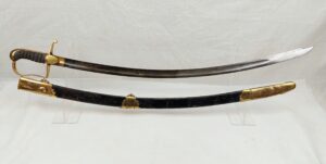 1796 Pattern Light Cavalry Private Purchase Blue & Gilt Officers Sabre