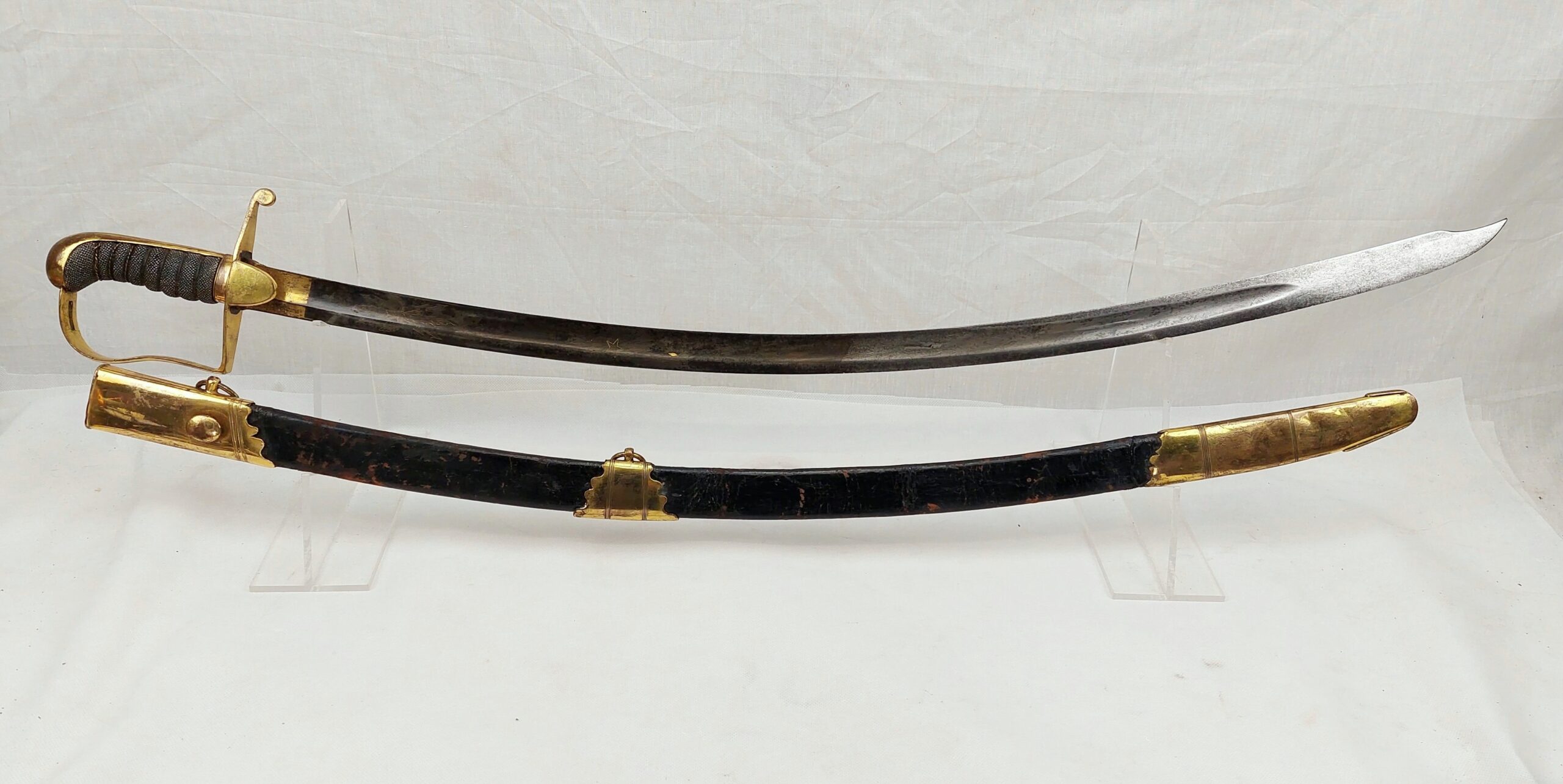 1796 Pattern Light Cavalry Private Purchase Blue & Gilt Officers Sabre