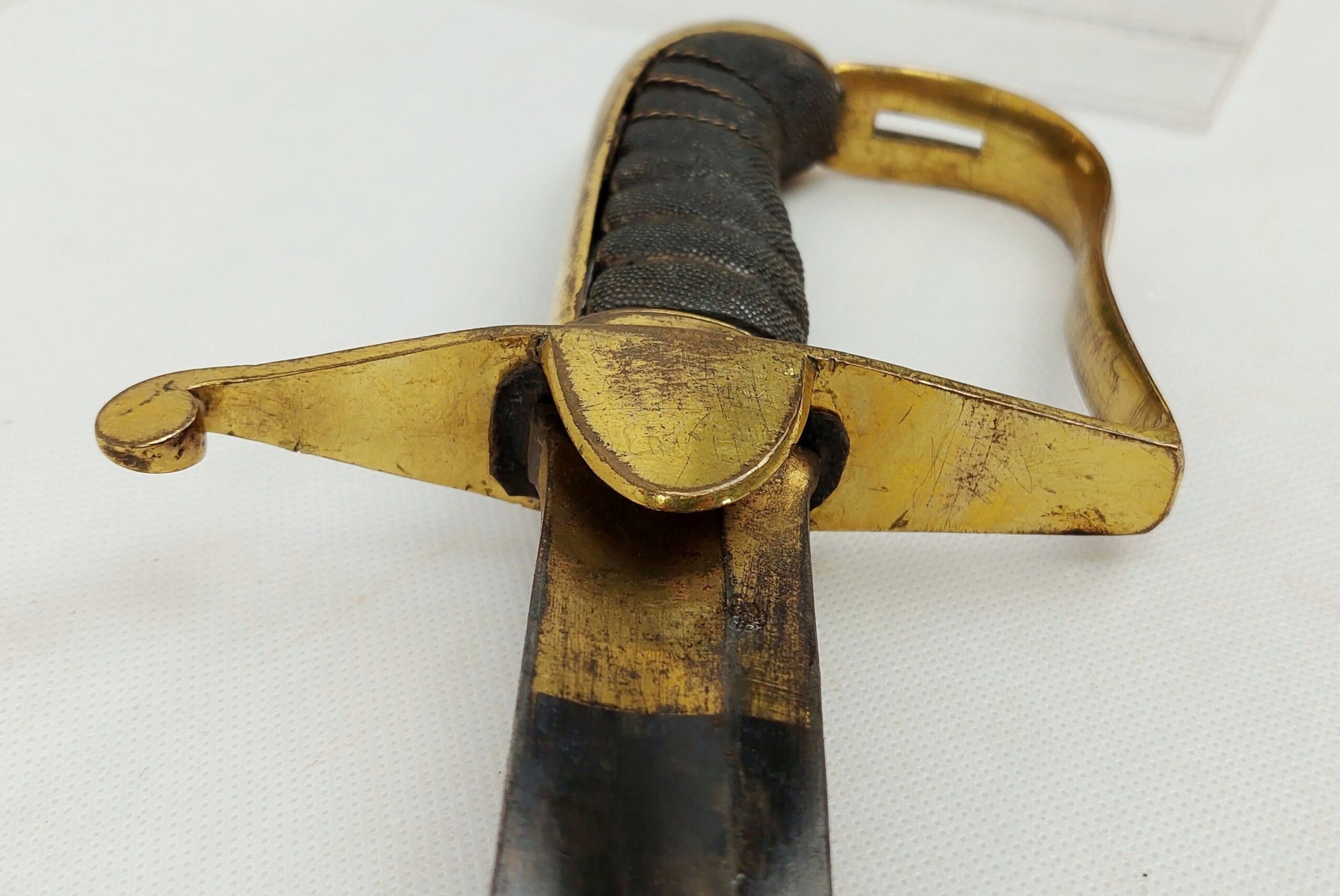 1796 Pattern Light Cavalry Private Purchase Blue & Gilt Officers Sabre - Image 8