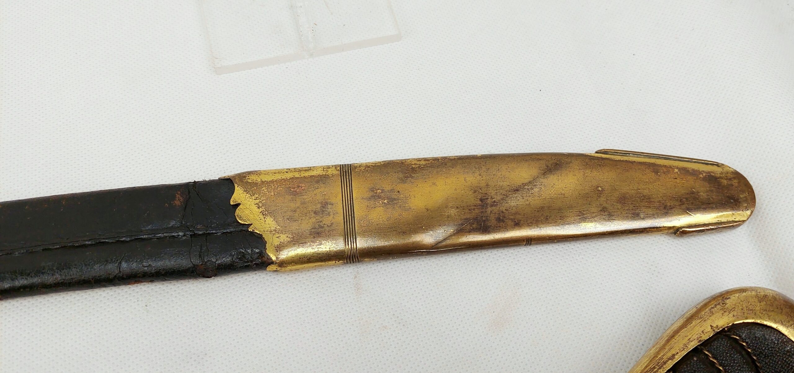 1796 Pattern Light Cavalry Private Purchase Blue & Gilt Officers Sabre - Image 2