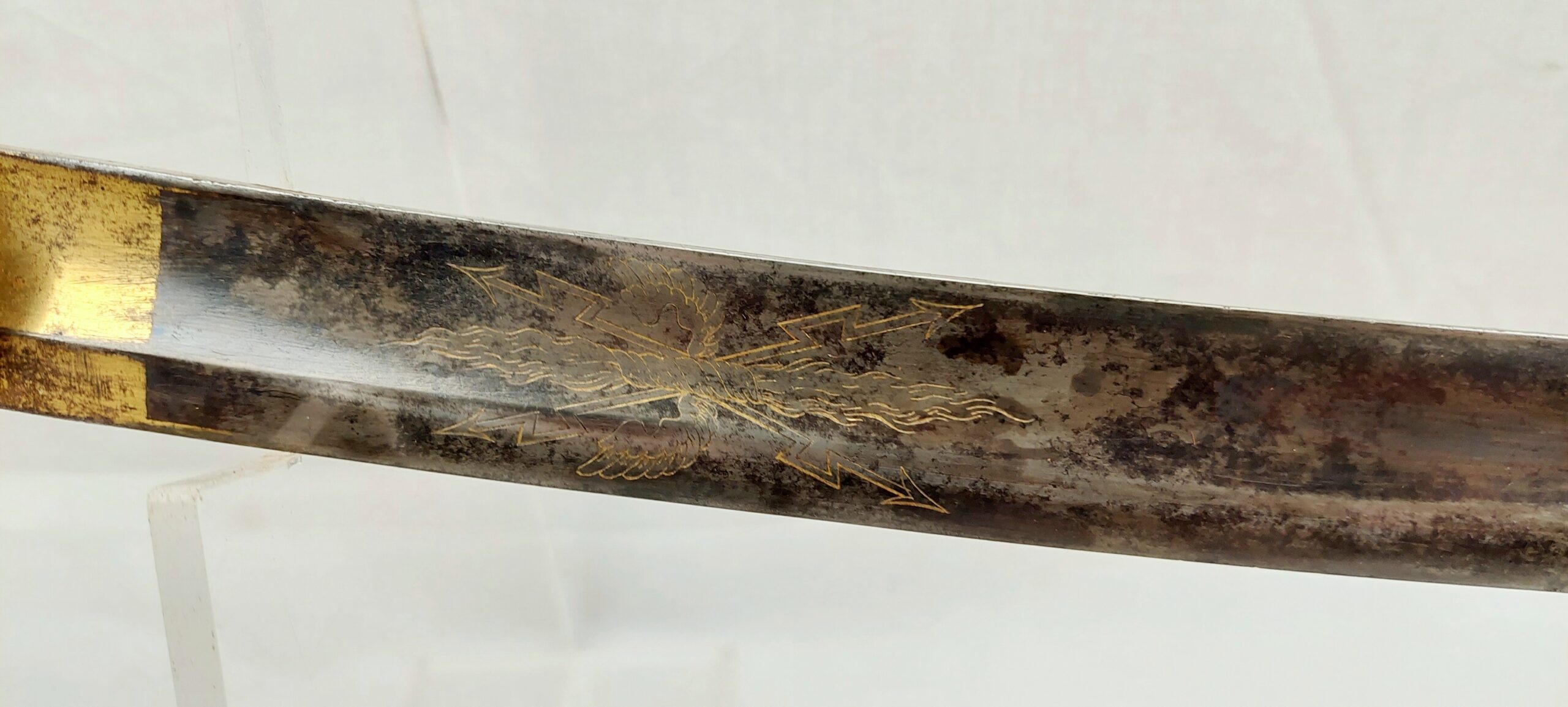 1796 Pattern Light Cavalry Private Purchase Blue & Gilt Officers Sabre - Image 19