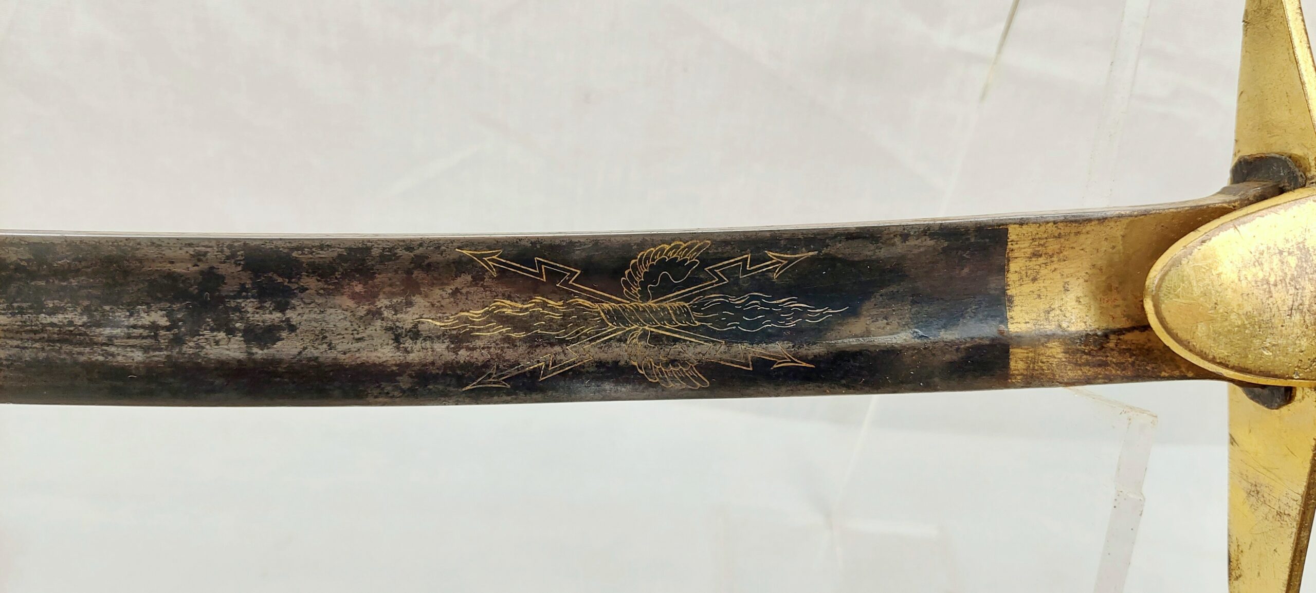 1796 Pattern Light Cavalry Private Purchase Blue & Gilt Officers Sabre - Image 14