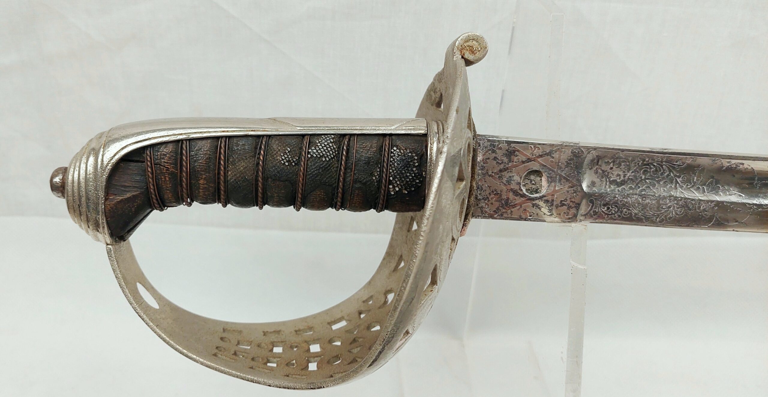 1860s Heavy Cavalry 1821 Pattern Dragoon Officers Sword And Scabbard - Image 22