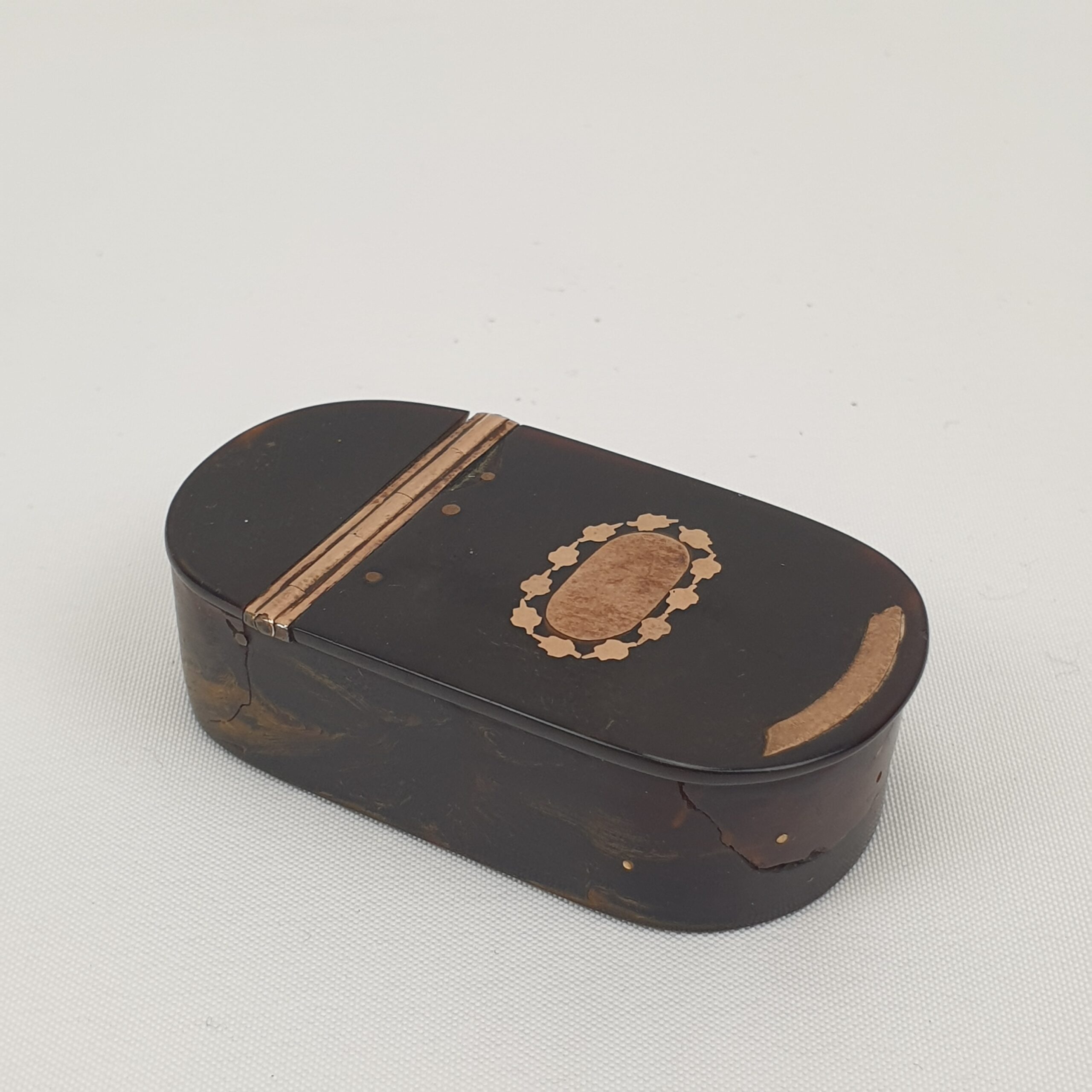 18th Century Tortoiseshell And Rose Gold Snuff Box - Image 7
