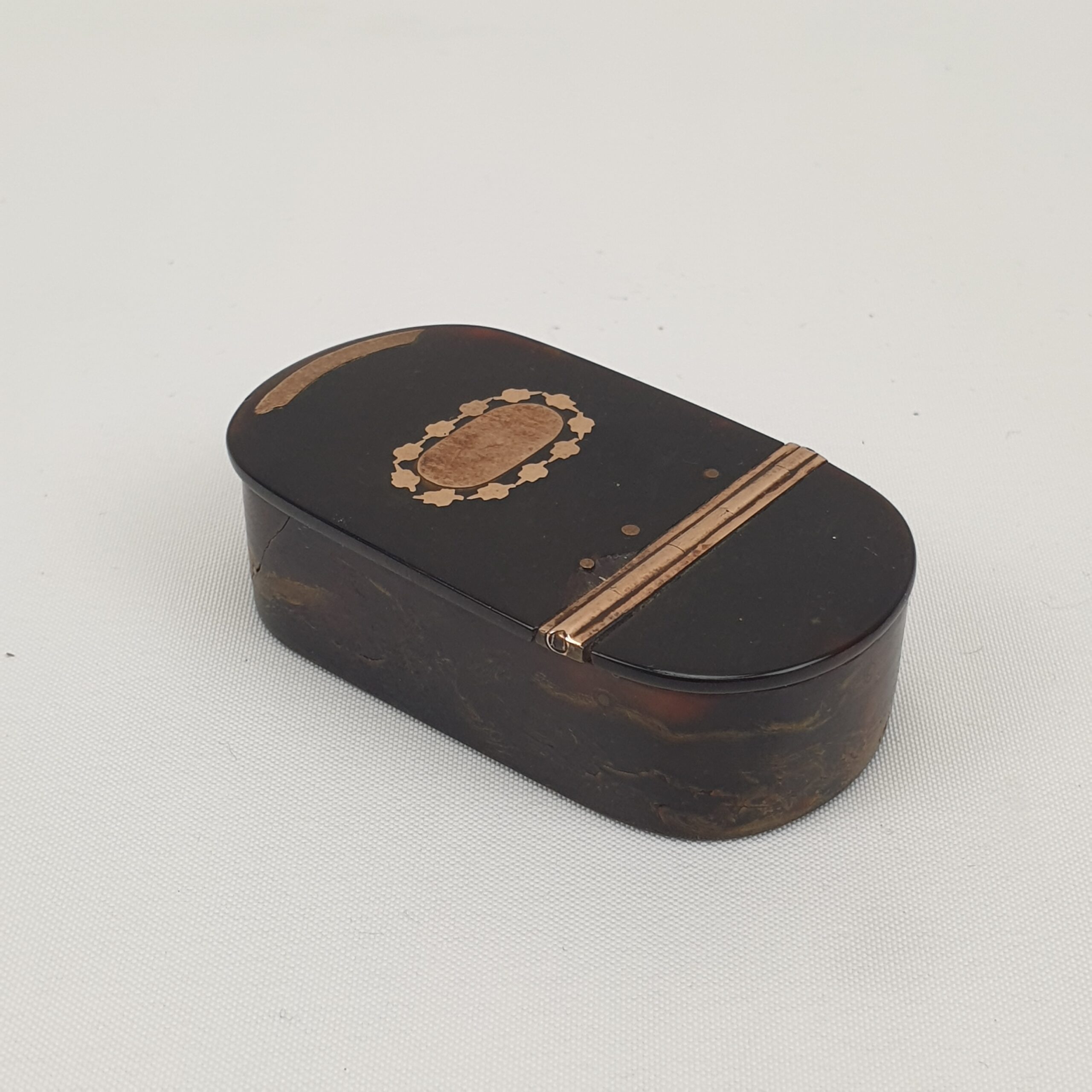 18th Century Tortoiseshell And Rose Gold Snuff Box - Image 5