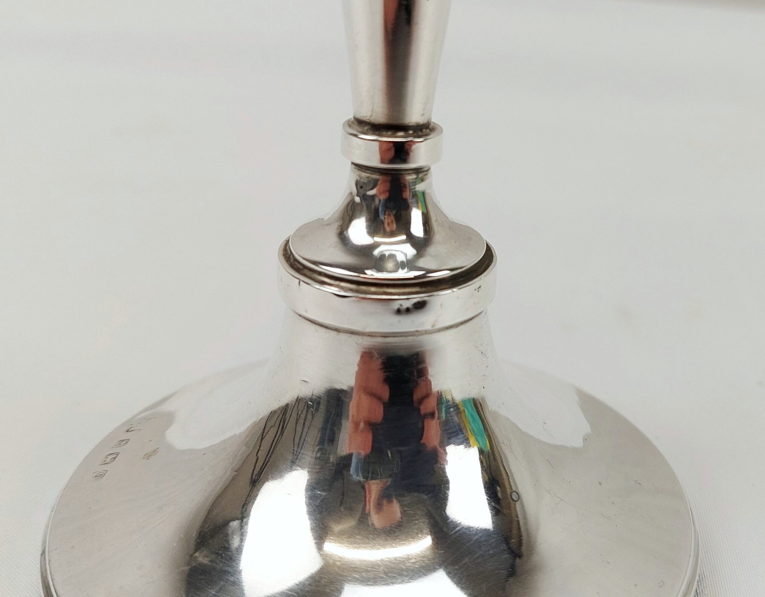 Birmingham 2013 Sterling Silver Candlestick - Image 3