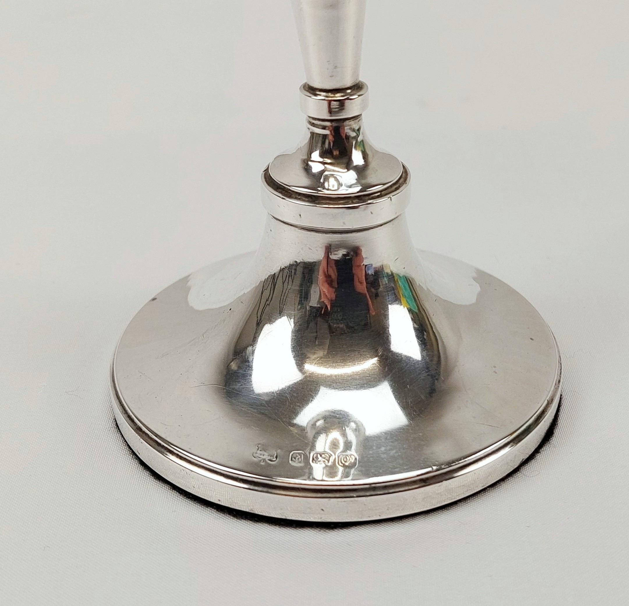 Birmingham 2013 Sterling Silver Candlestick - Image 10