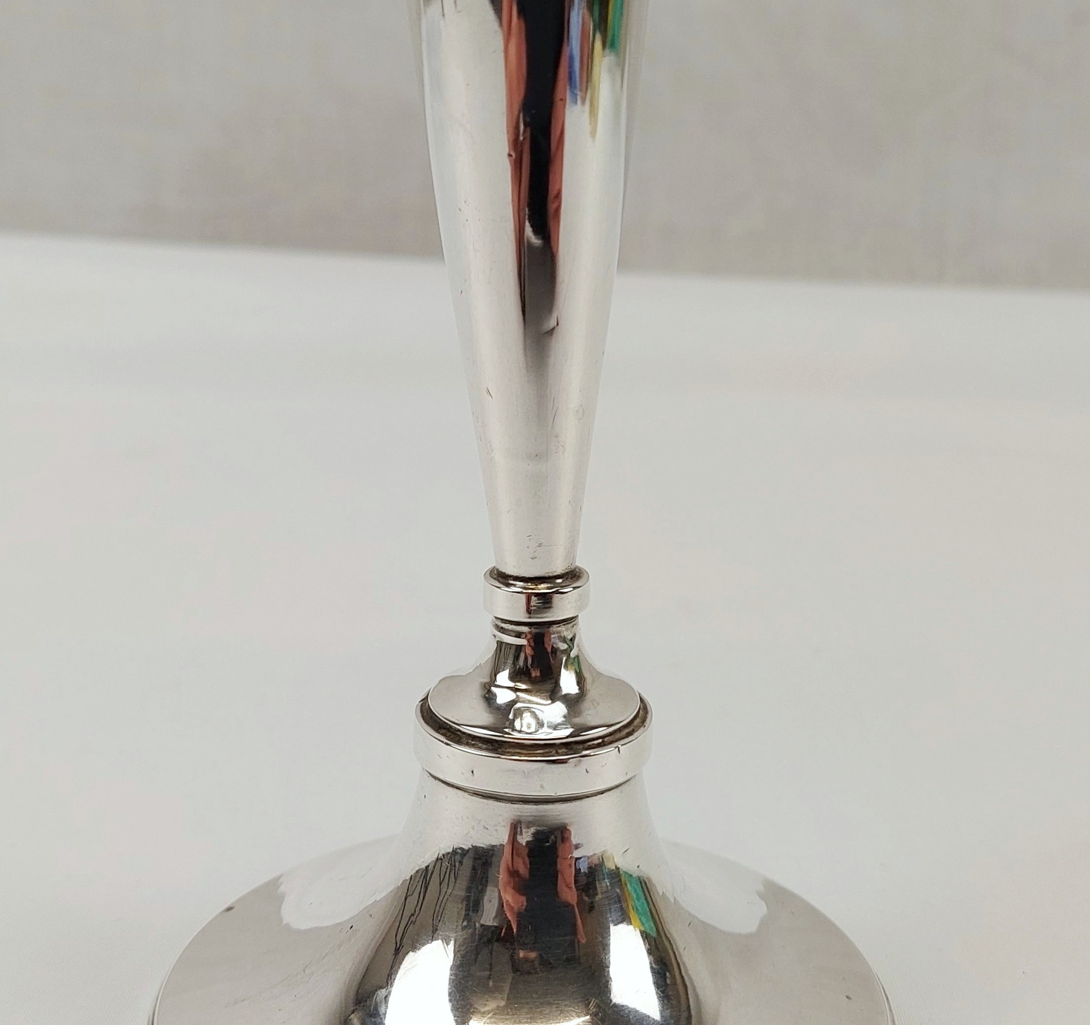 Birmingham 2013 Sterling Silver Candlestick - Image 9