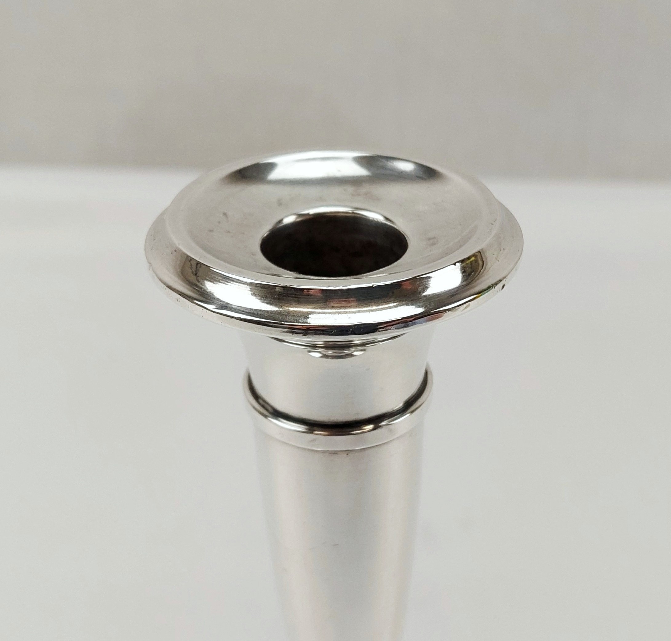 Birmingham 2013 Sterling Silver Candlestick - Image 8